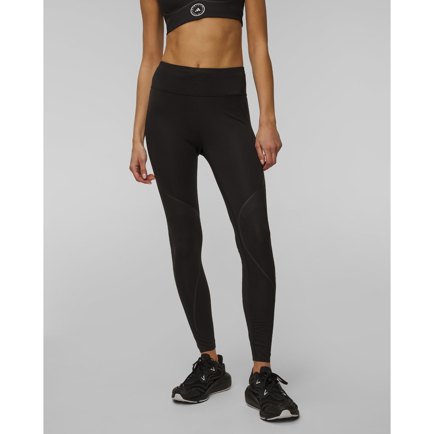 Czarne Leginsy Damskie Adidas By Stella Mccartney Truepace