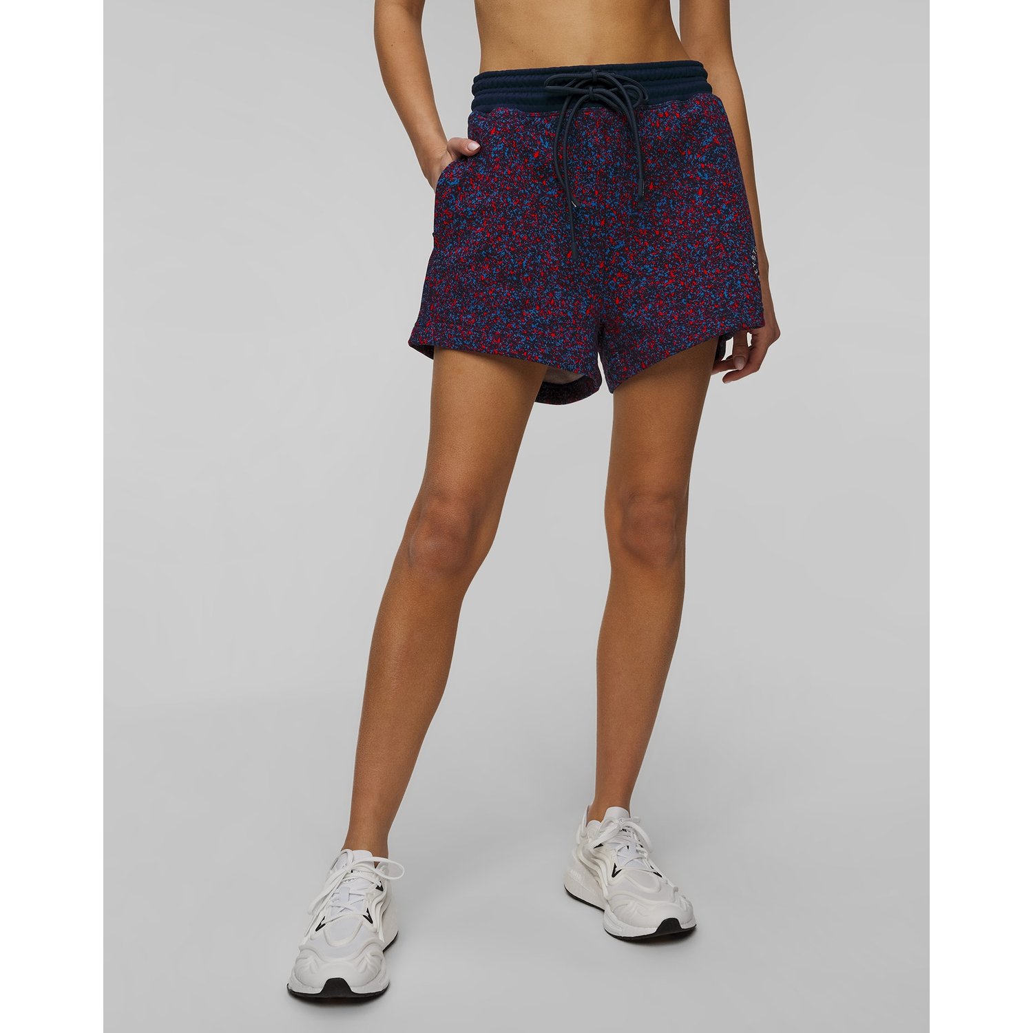 Szorty Dresowe Z Printem Damskie Adidas By Stella Mccartney Terry