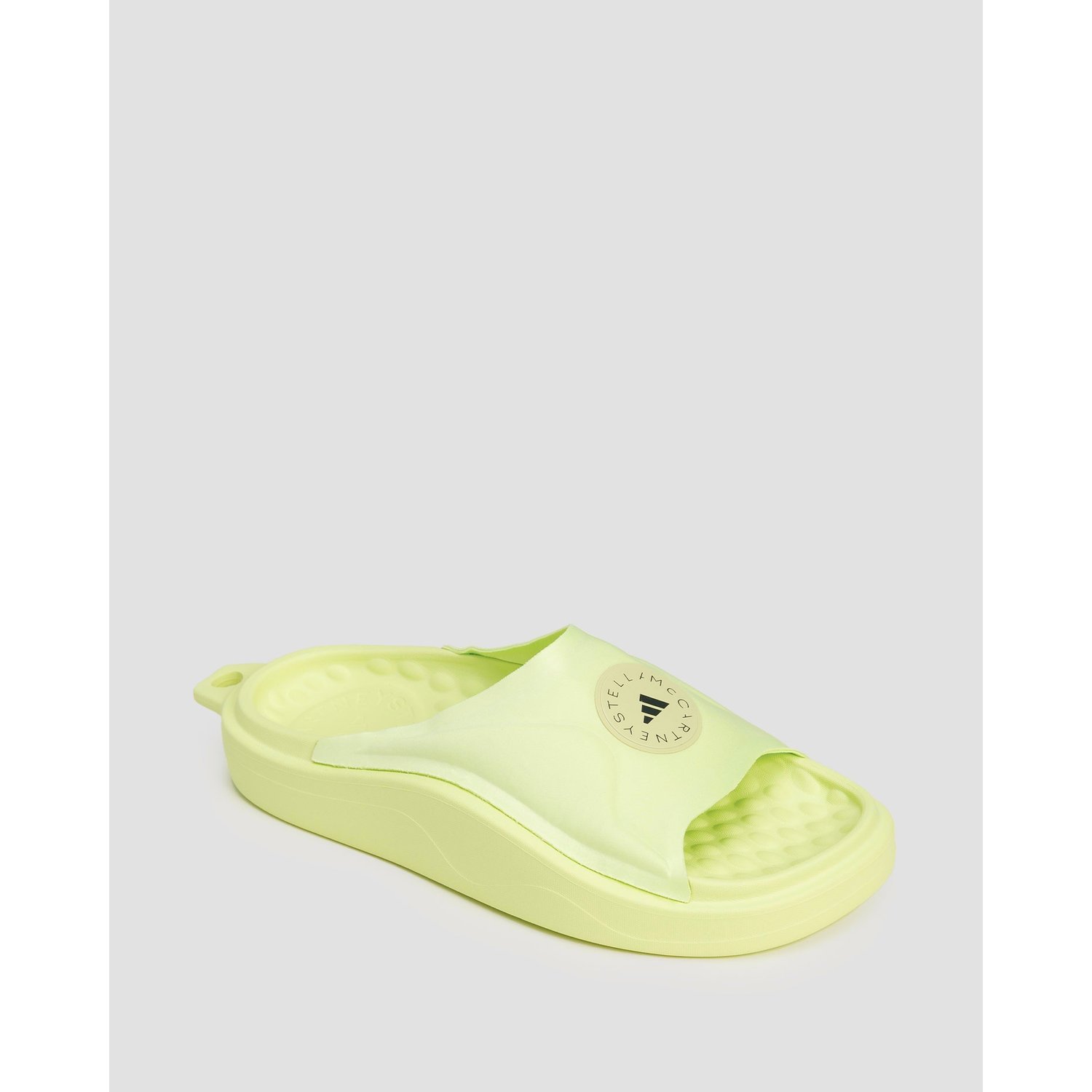 Klapki Damskie Adidas By Stella Mccartney Slide Neonowe