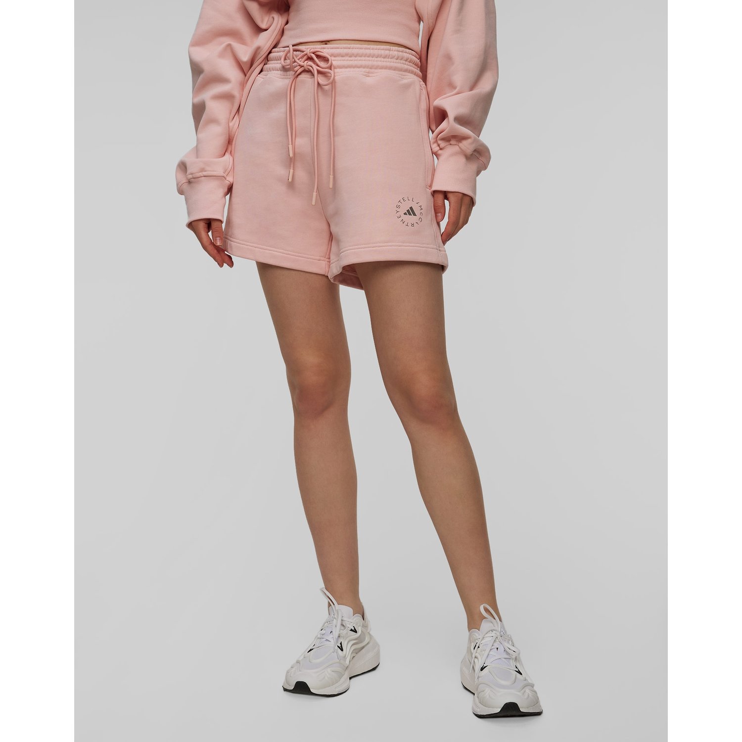 Różowe Szorty Damskie Adidas By Stella Mccartney