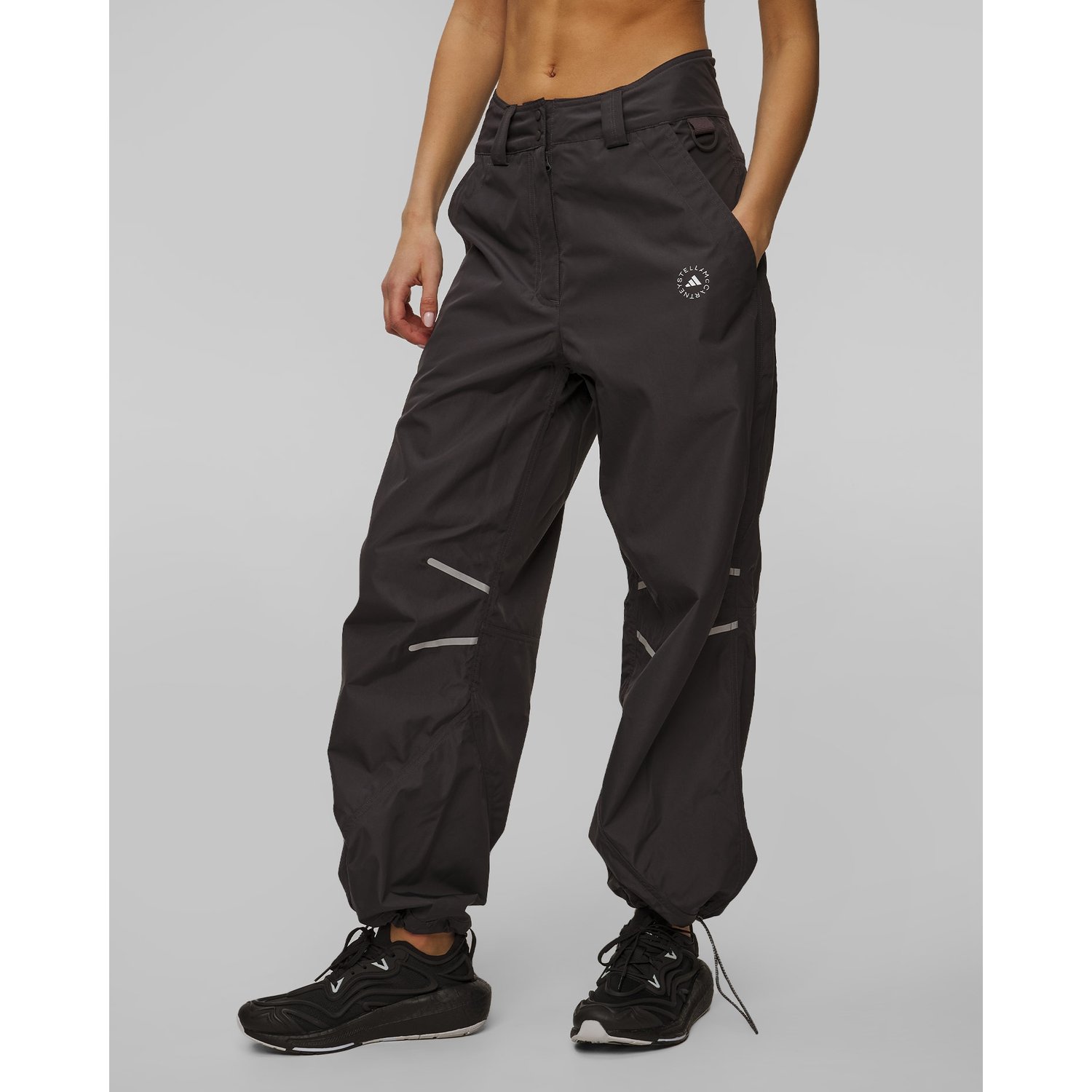 Czarne Spodnie Damskie Adidas By Stella Mccartney Woven