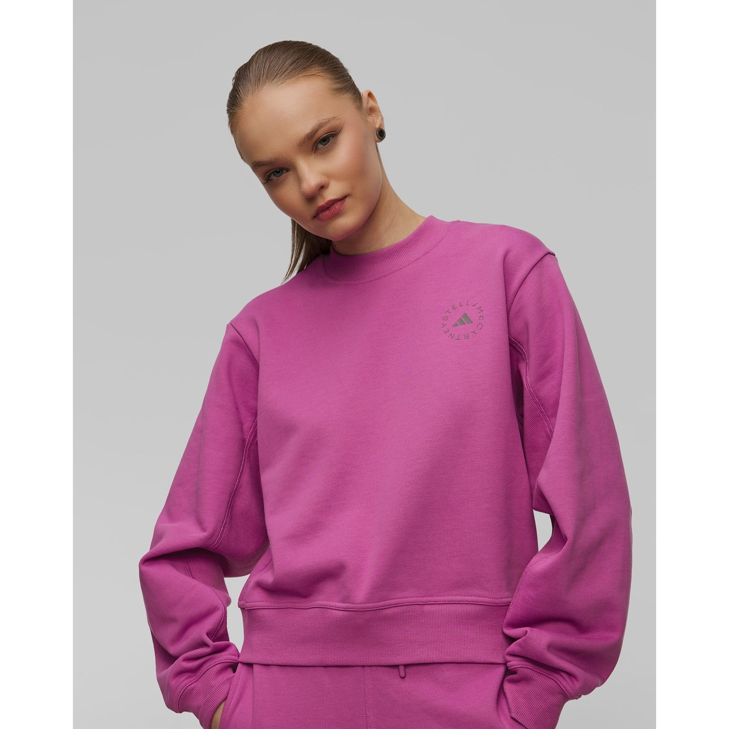 Bluza Z Bawełny Organicznej Damska Adidas By Stella Mccartney