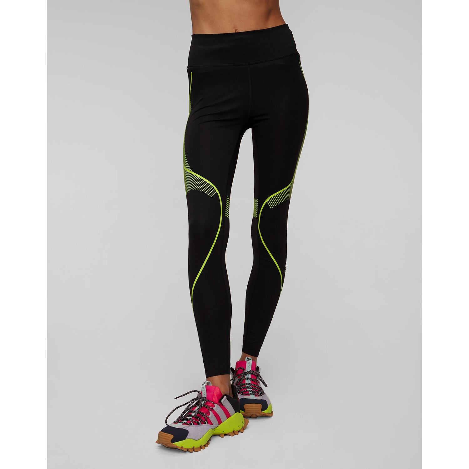 Czarne Leginsy Damskie Adidas By Stella Mccartney Trupace