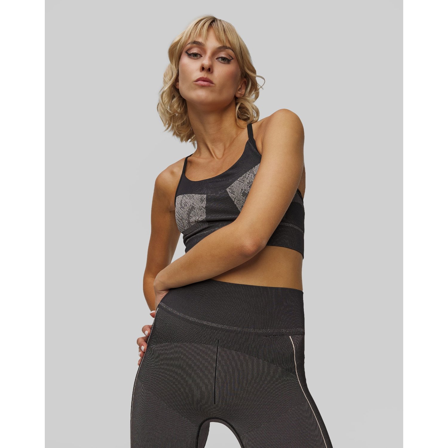 Czarny Stanik Damski Adidas By Stella Mccartney Truestrength