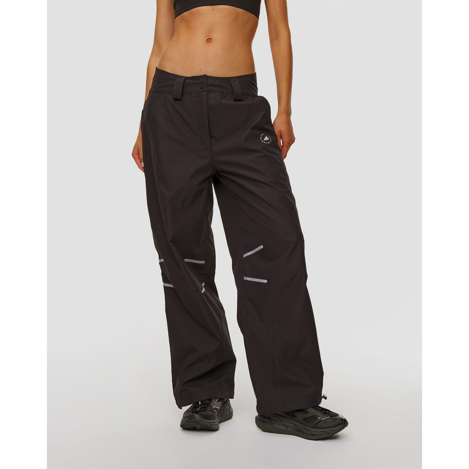 Czarne Spodnie Damskie Adidas By Stella Mccartney Woven