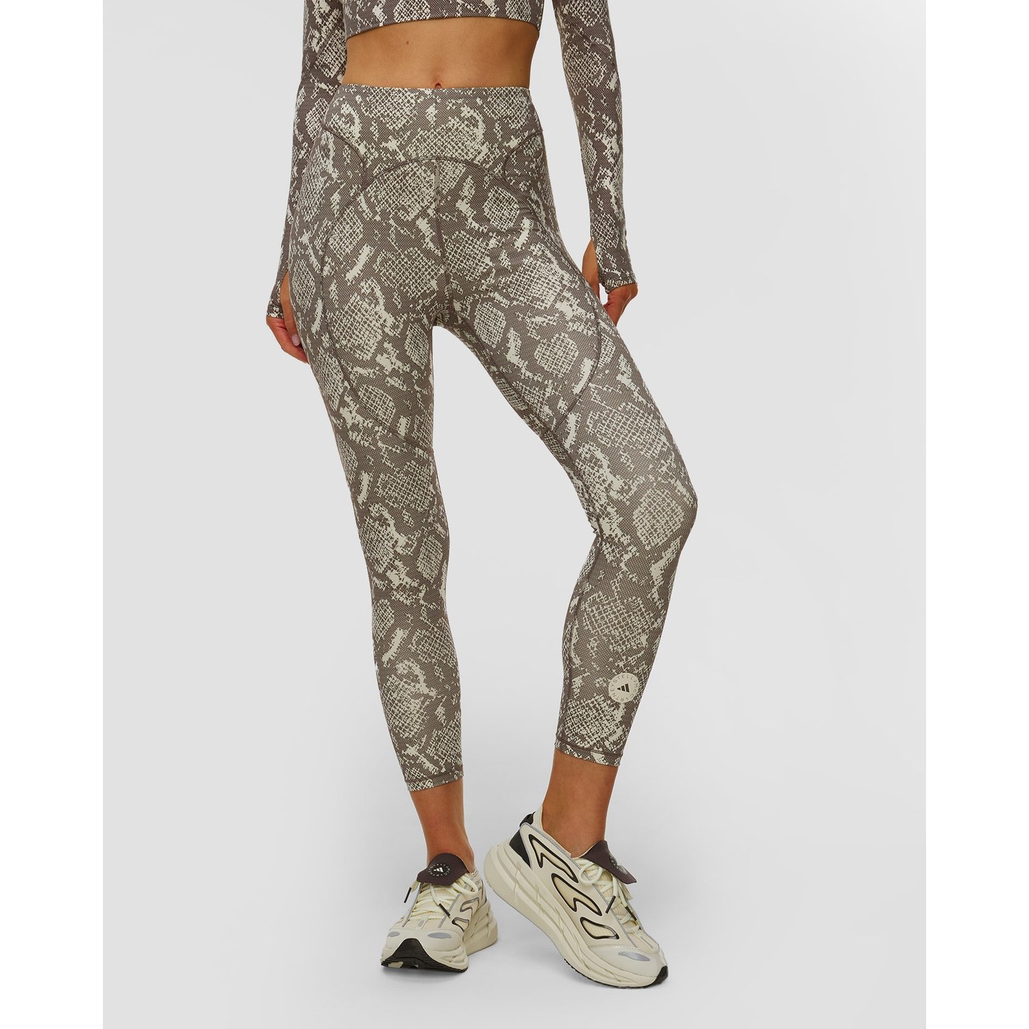 Leginsy Z Printem Damskie Adidas By Stella Mccartney True Purpose 7/8