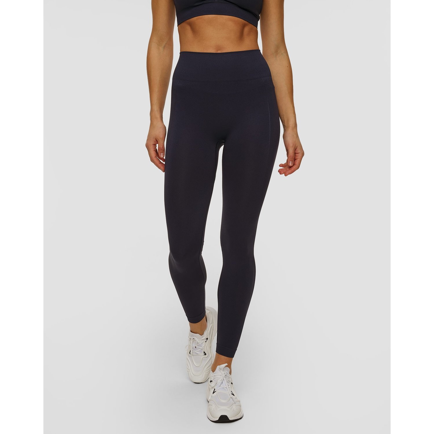 Granatowe Legginsy Damskie Adidas By Stella Mccartney Asmc