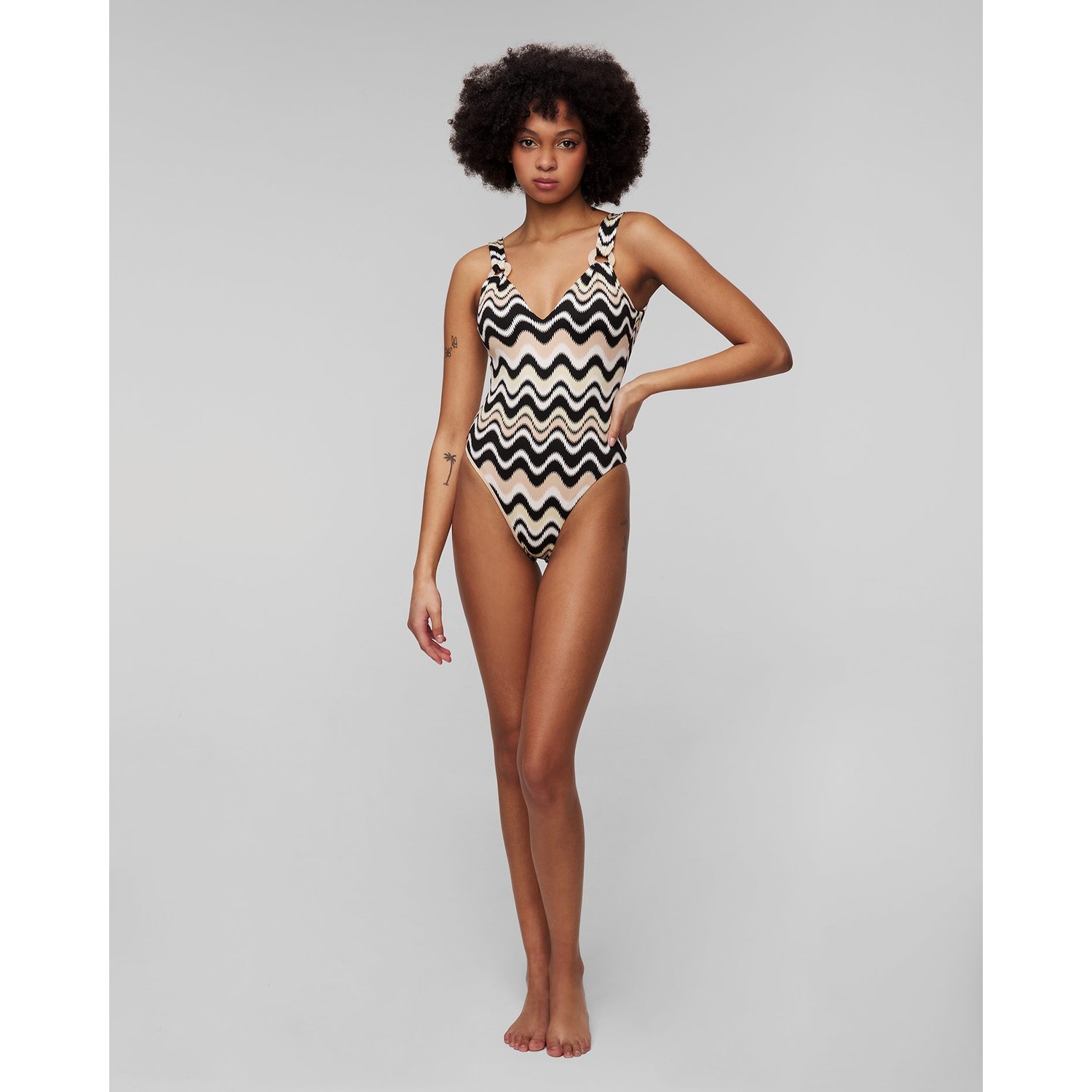 Jednoczęściowy Strój Kąpielowy Damski Seafolly V Neck One Piece