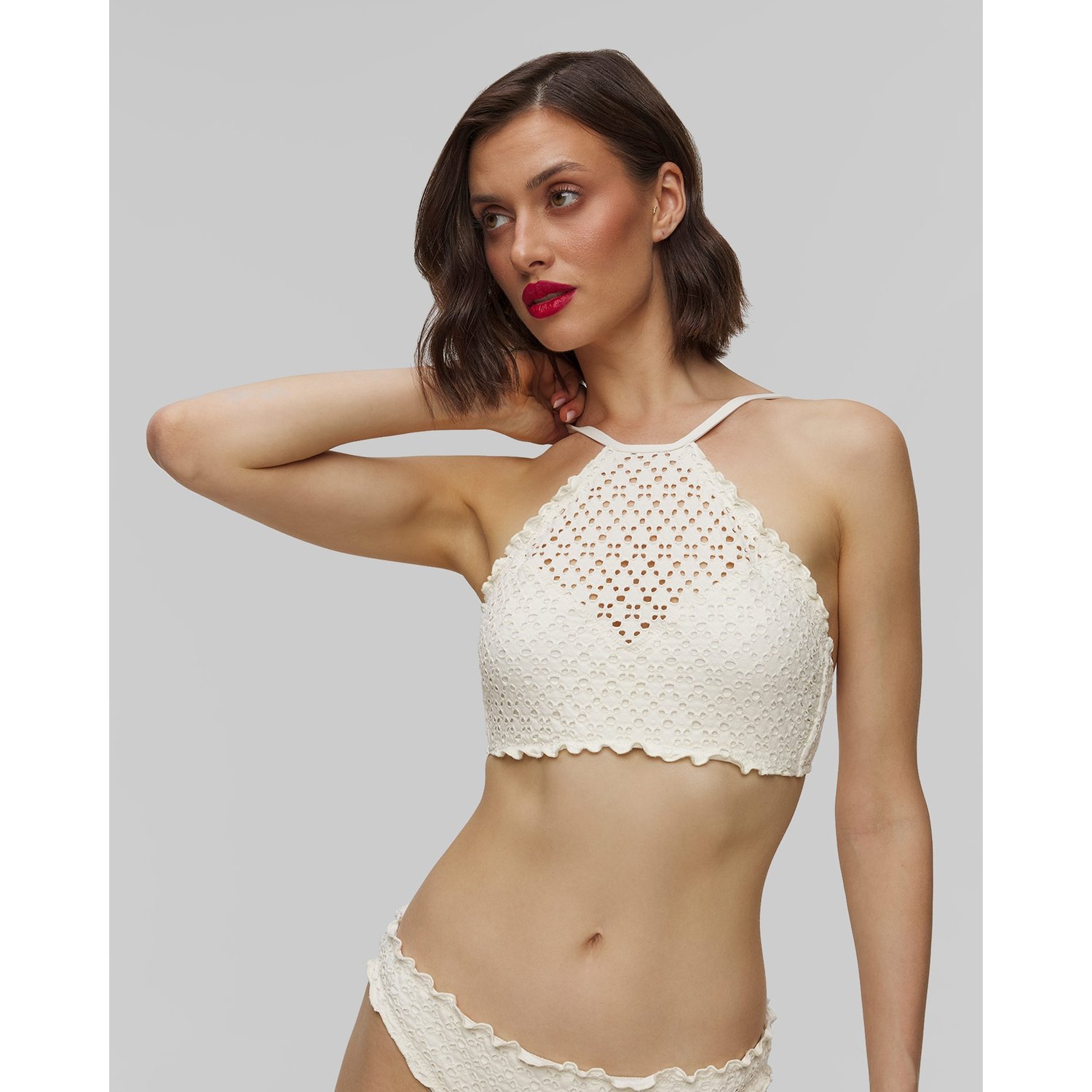 Góra Stroju Kąpielowego Damska Seafolly High Neck Tank Top