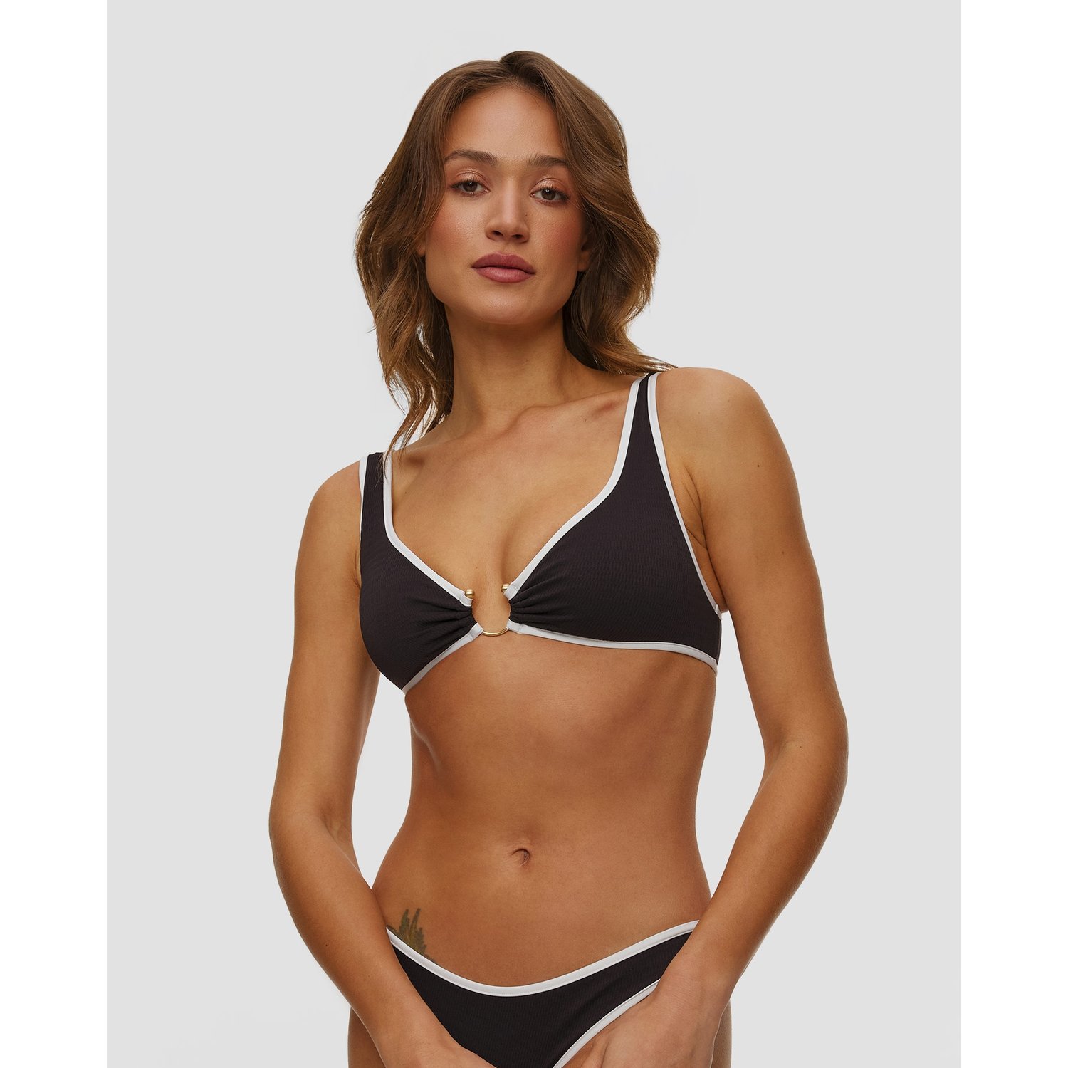 Góra Od Bikini Damska Seafolly Ring Front Tank