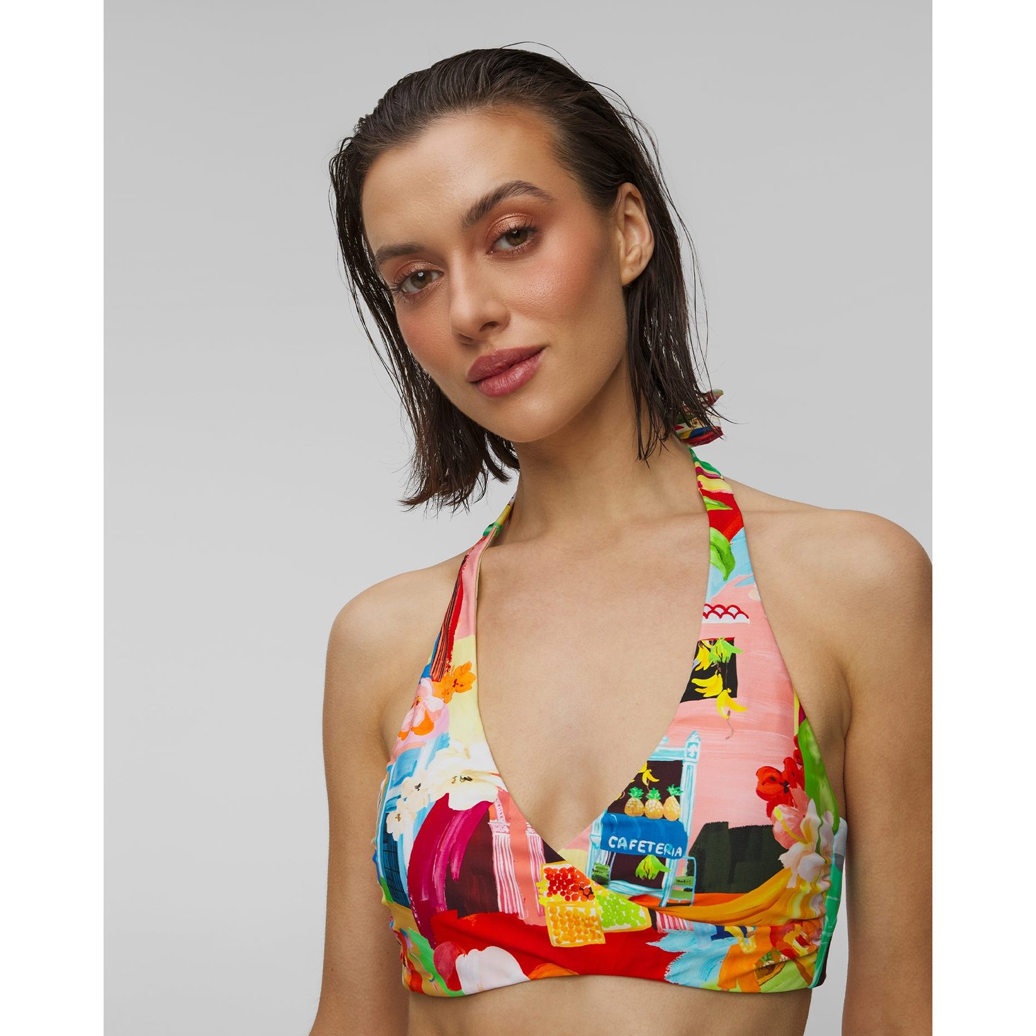 Góra Stroju Kąpielowego Damska Seafolly Multi Fit Wrap Front Halter Bra