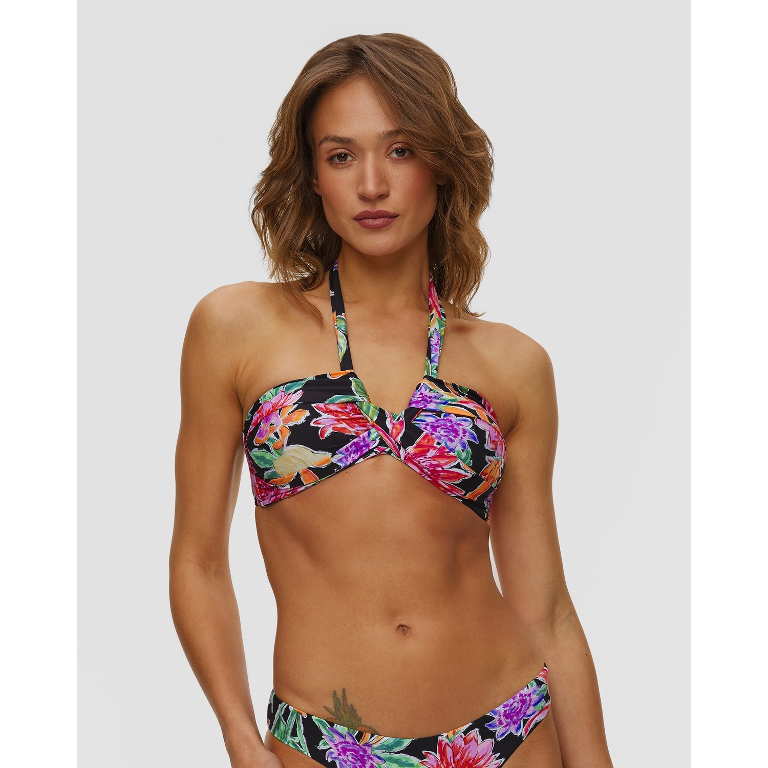 Góra Od Stroju Kąpielowego Damska Seafolly Halter Bandeau