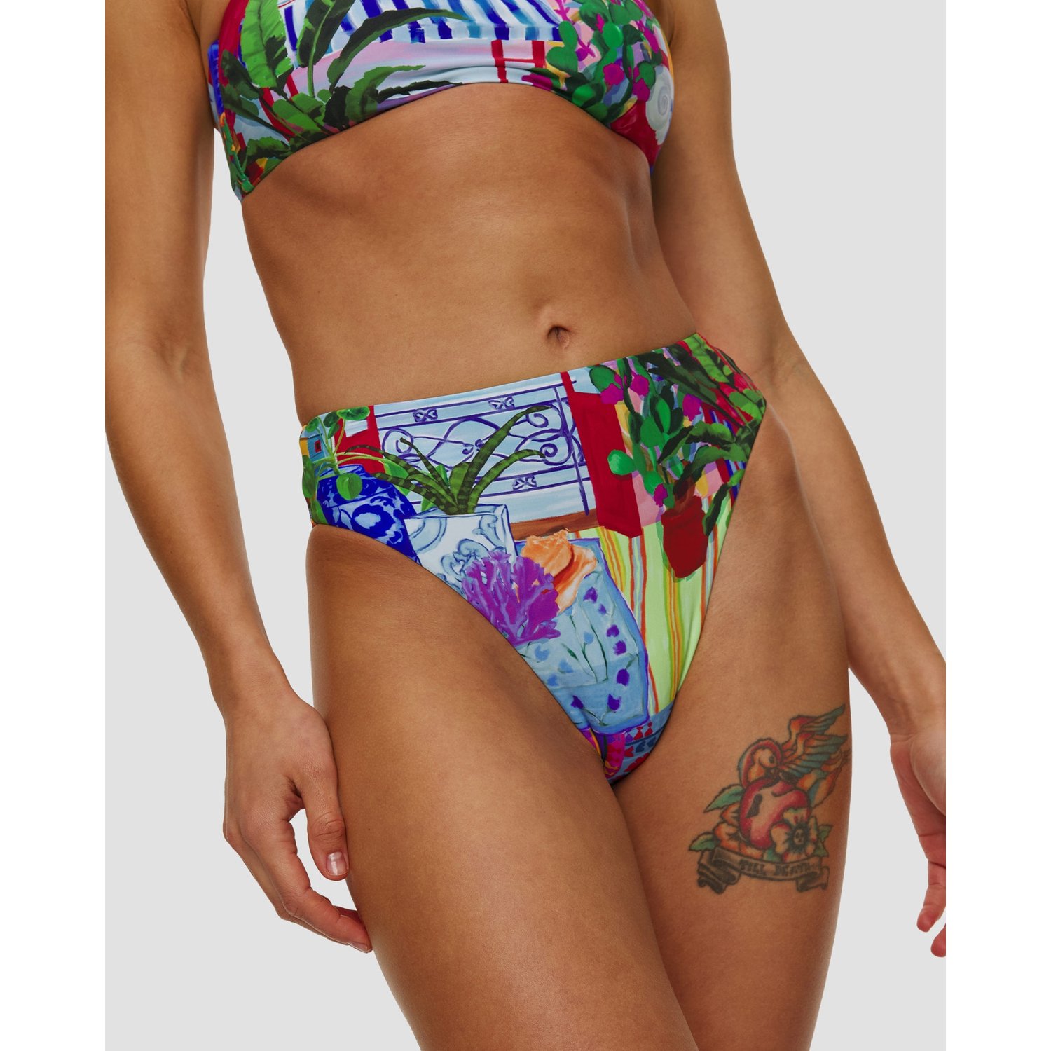 Dół Od Stroju Kąpielowego Damski Seafolly High Rise Pant