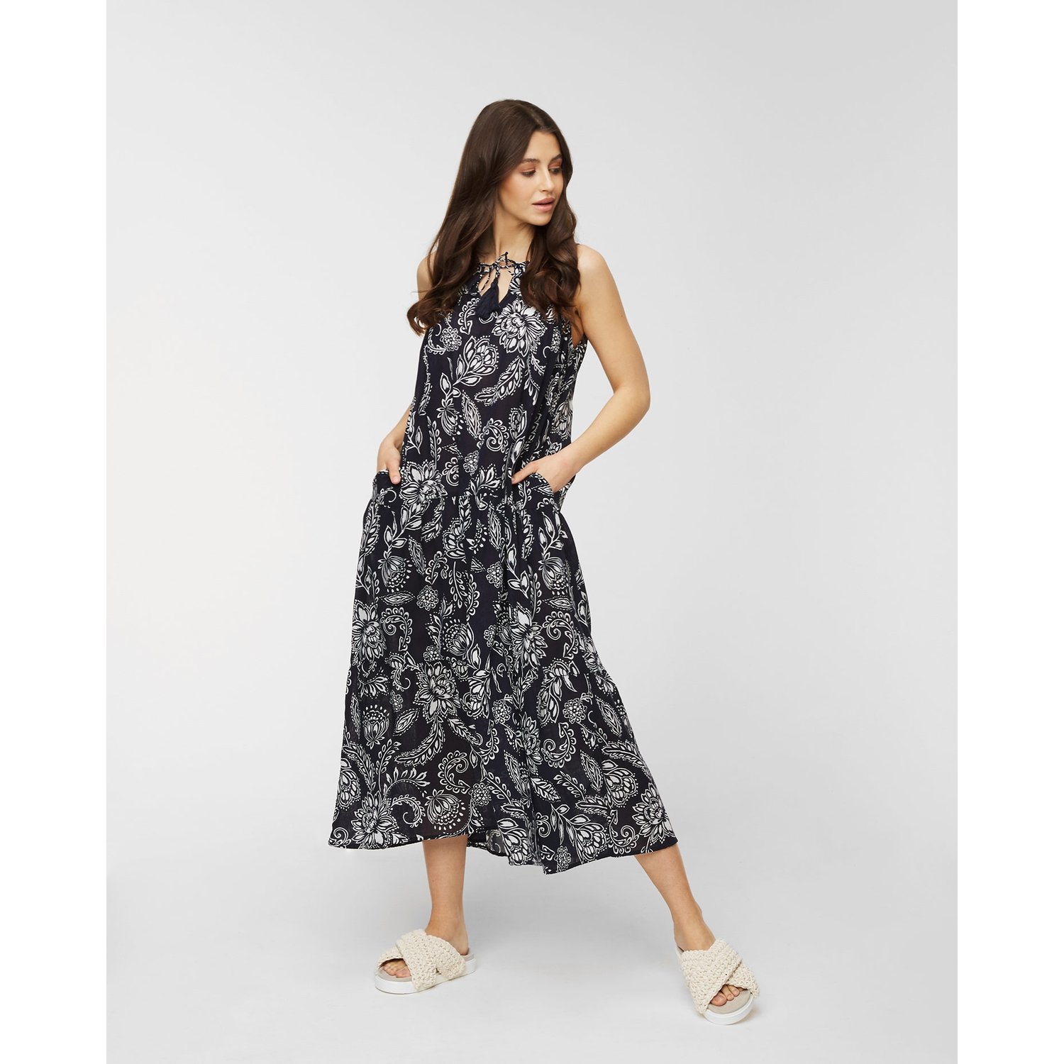 Sukienka Seafolly Folklore Midi Dress