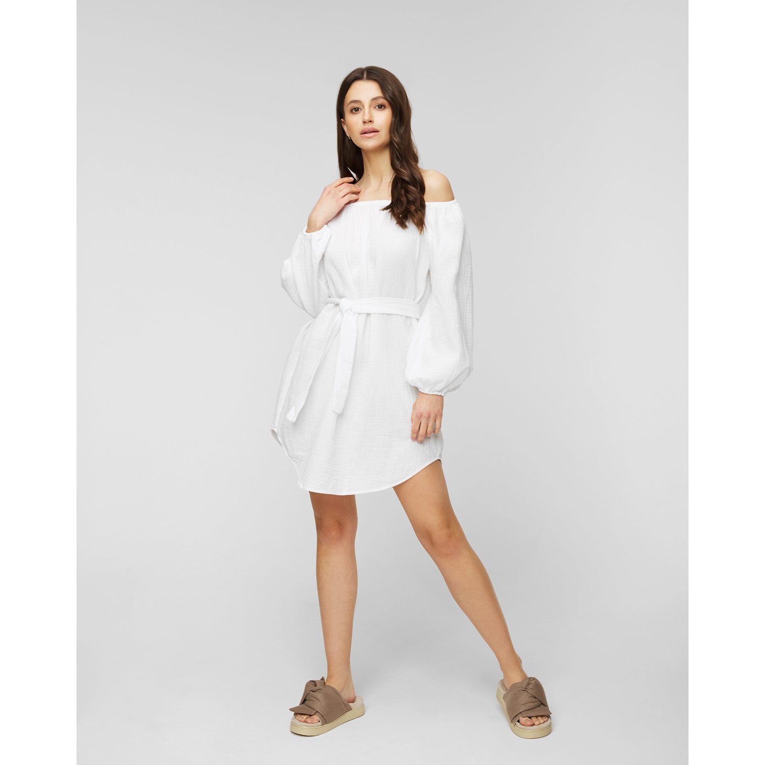 Sukienka Seafolly Double Cloth Summer Cover Up