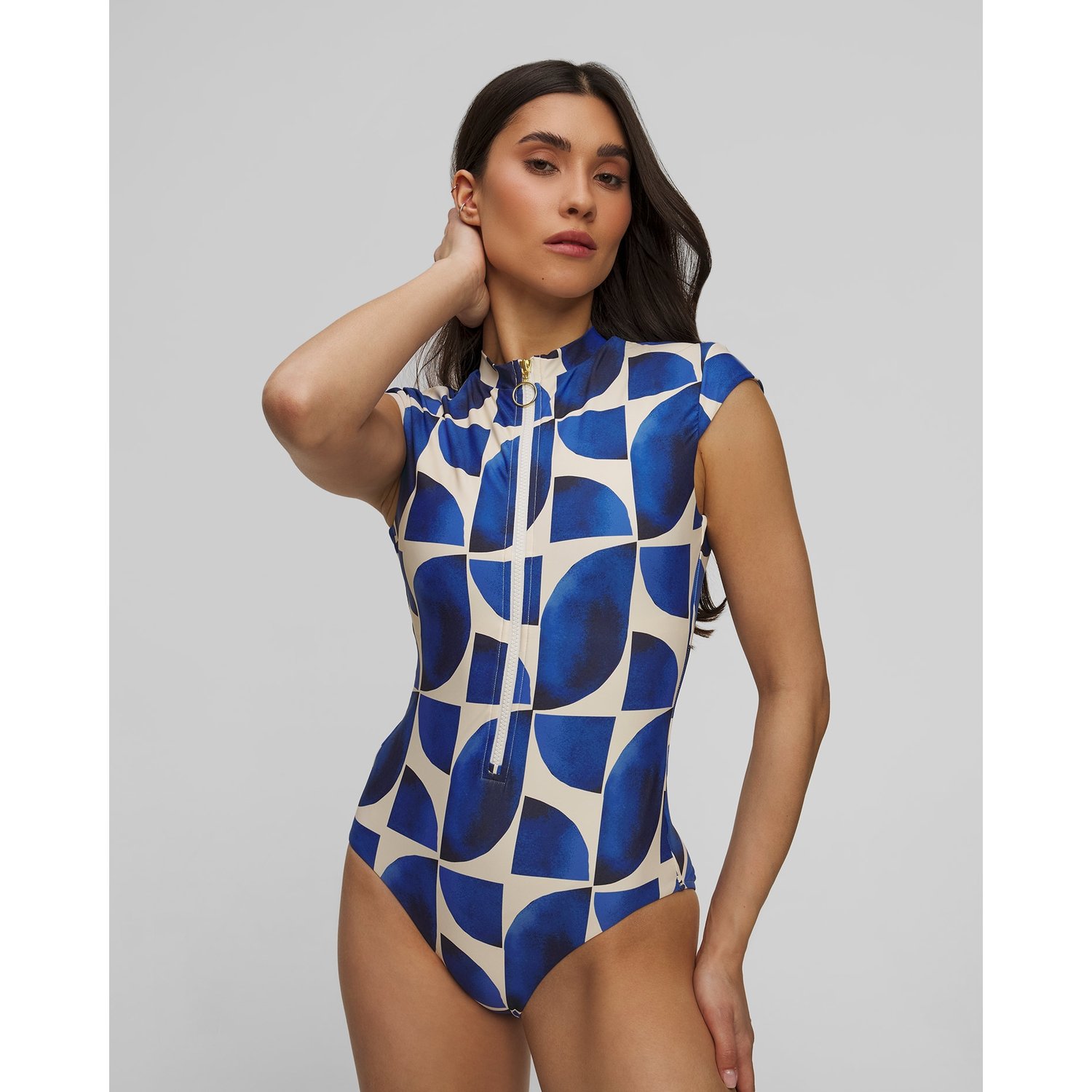 Jednoczęściowy Strój Kapielowy Damski Seafolly Zip Front One Piece