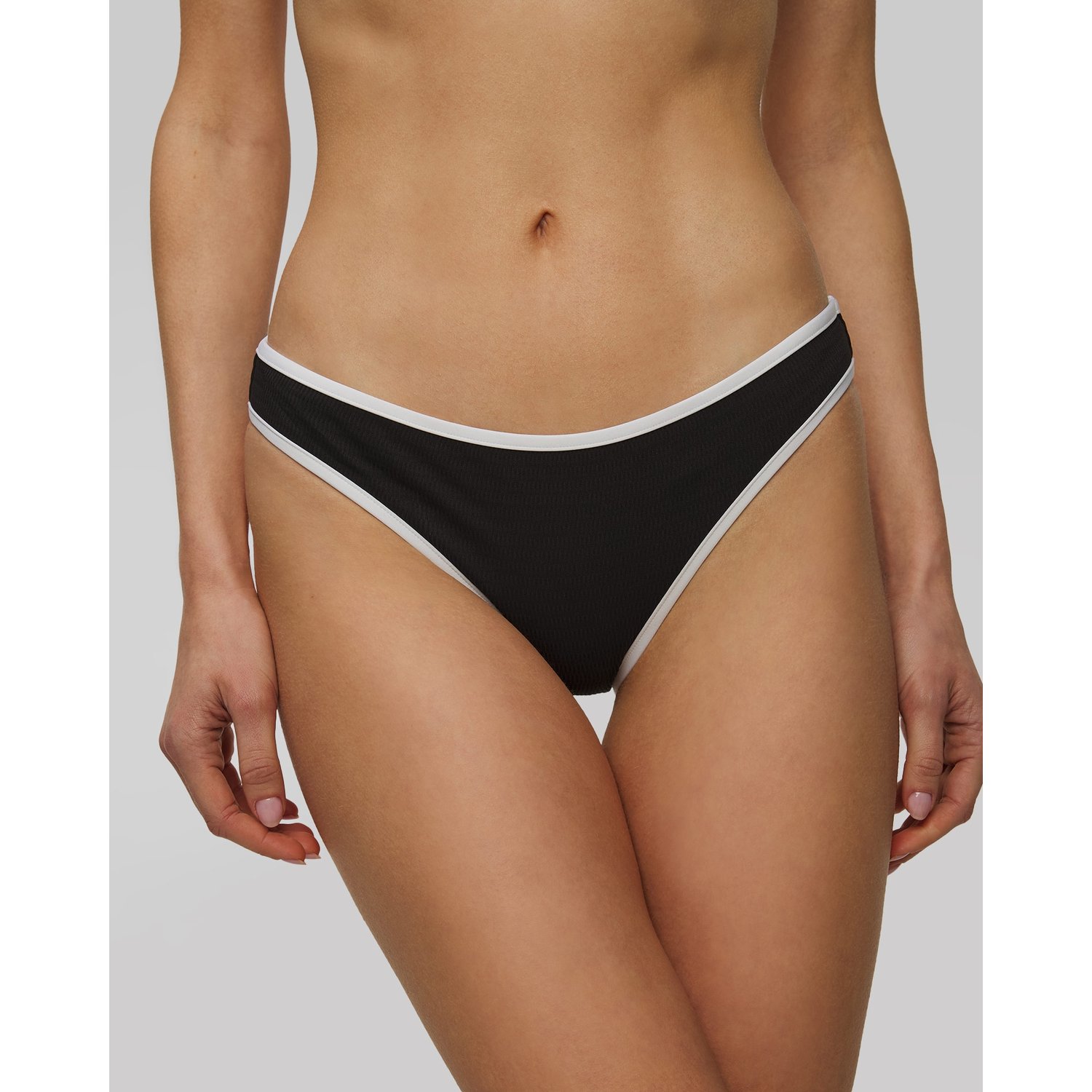 Czarny Dół Od Stroju Kąpielowego Damski Seafolly Hipster Pant