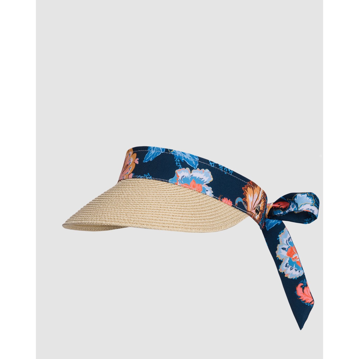 Daszek damski Seafolly Spring Festival Scarf Visor