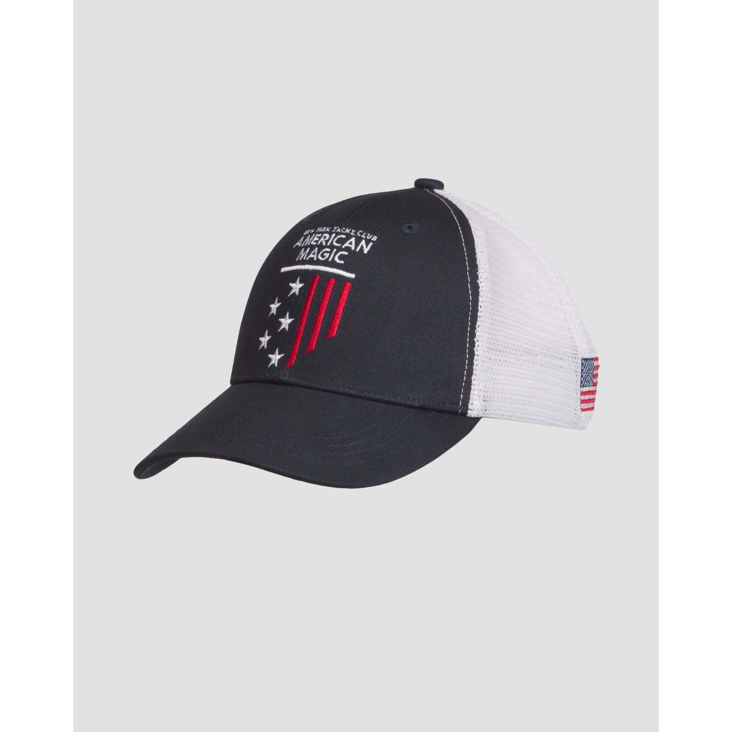 Granatowo-biała Czapka Z Daszkiem Helly Hansen Am Trucker Cap