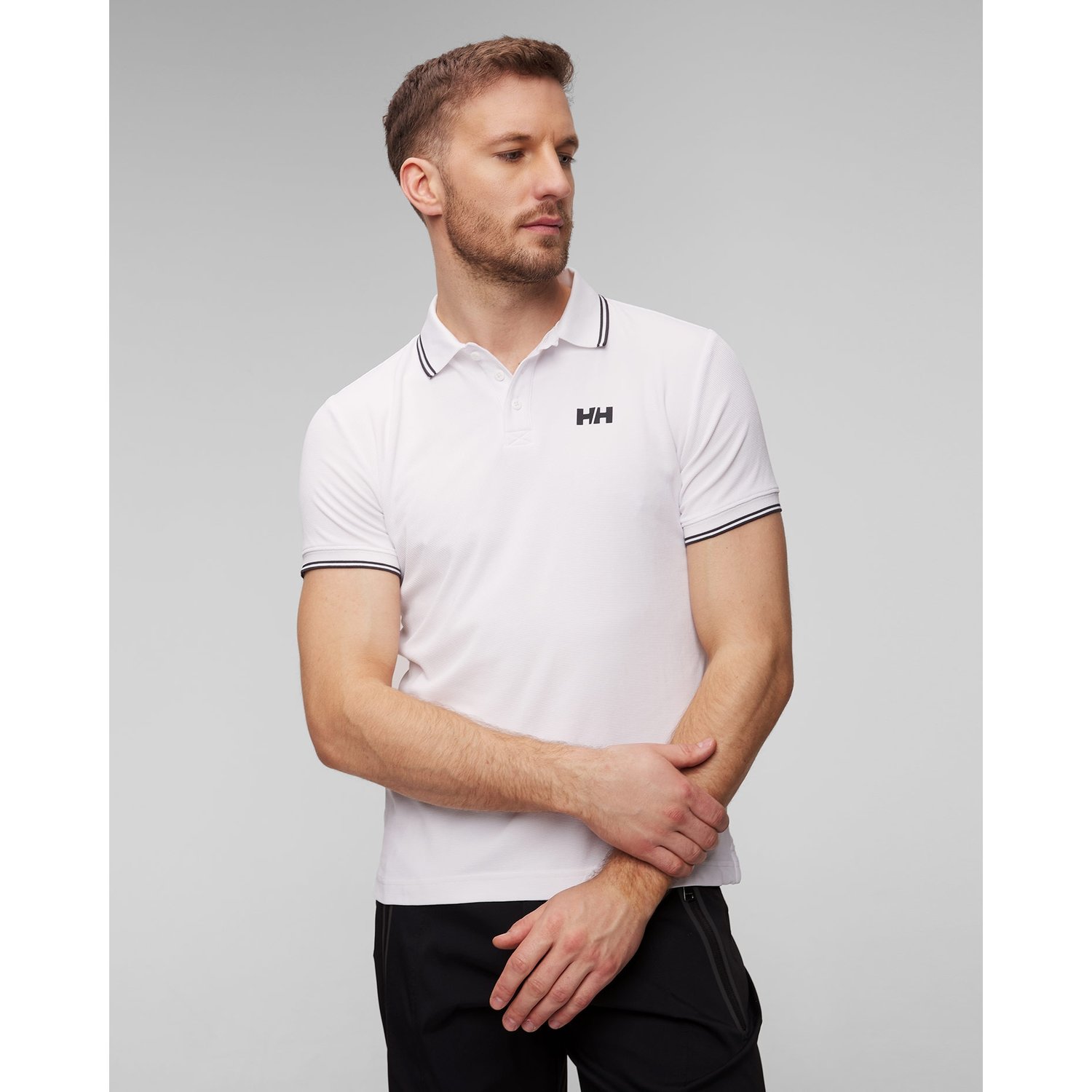 Białe Polo Męskie Helly Hansen Kos Polo