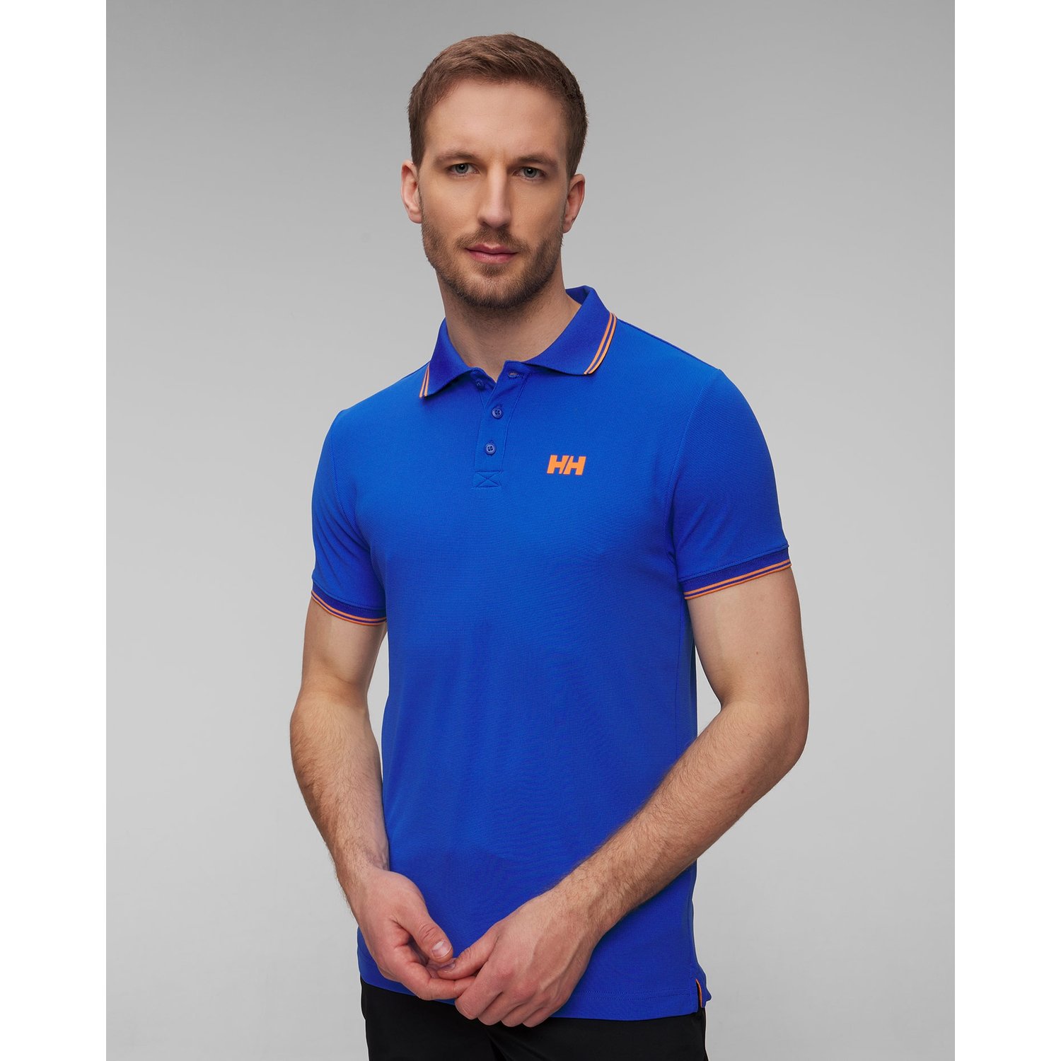 Niebieskie Polo Męskie Helly Hansen Kos Polo