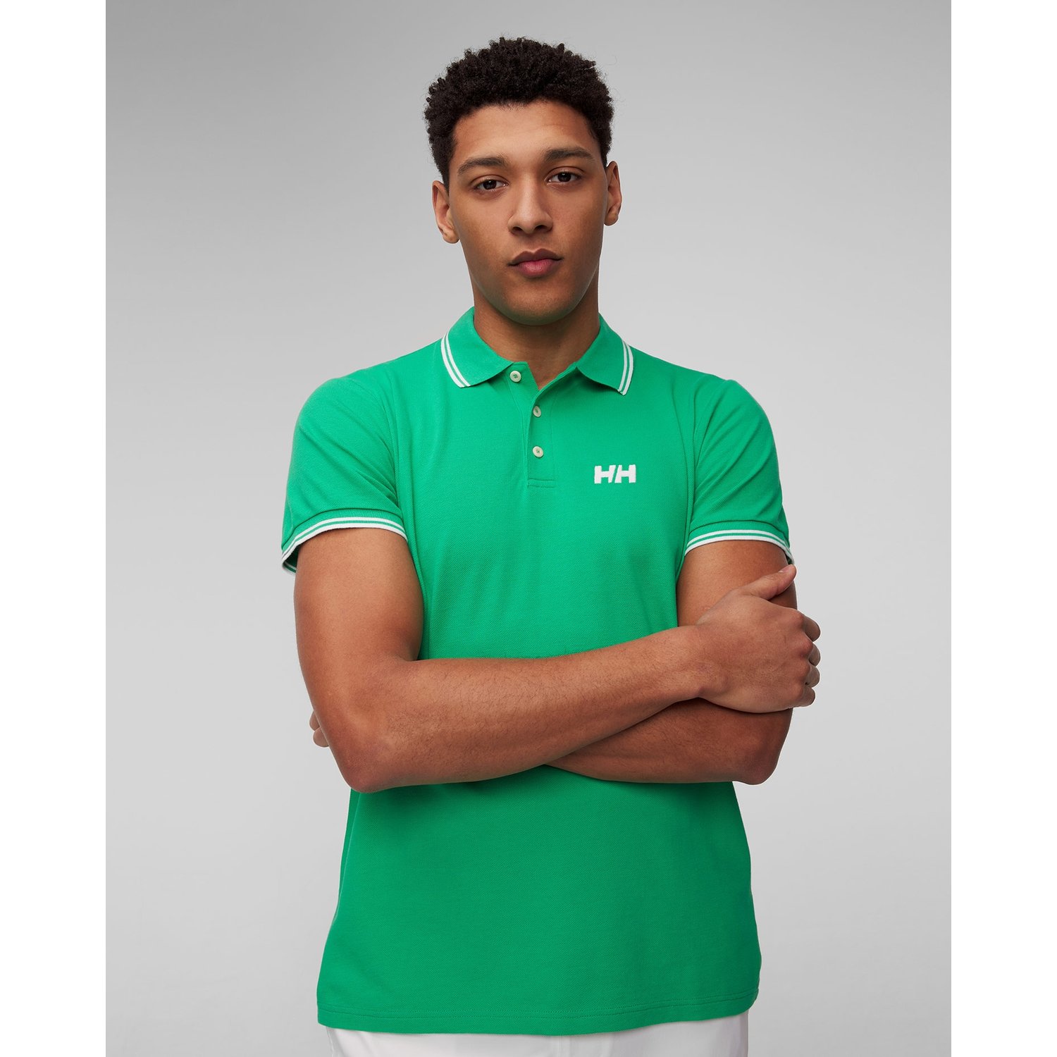 Zielone Polo Męskie Helly Hansen Genova Polo