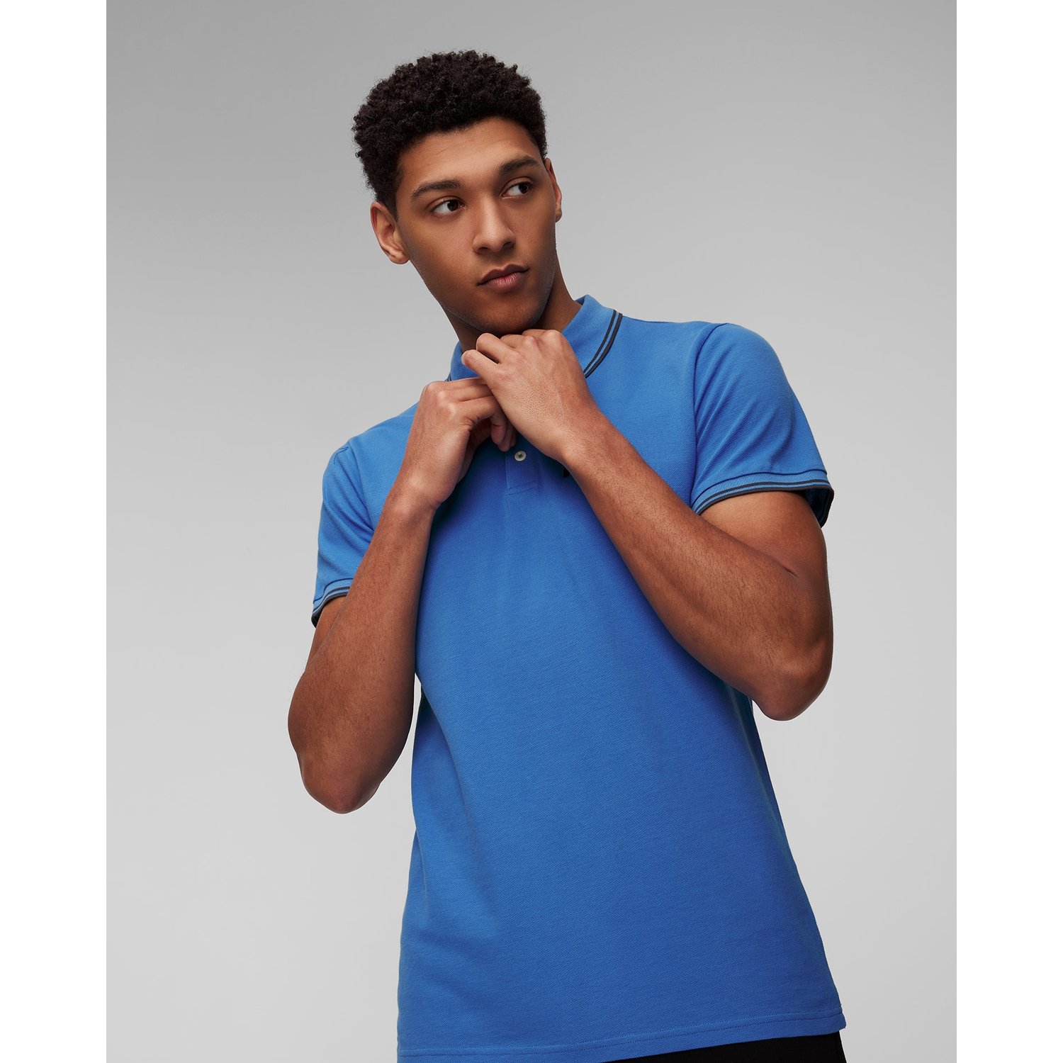 Niebieskie Polo Męskie Helly Hansen Genova Polo