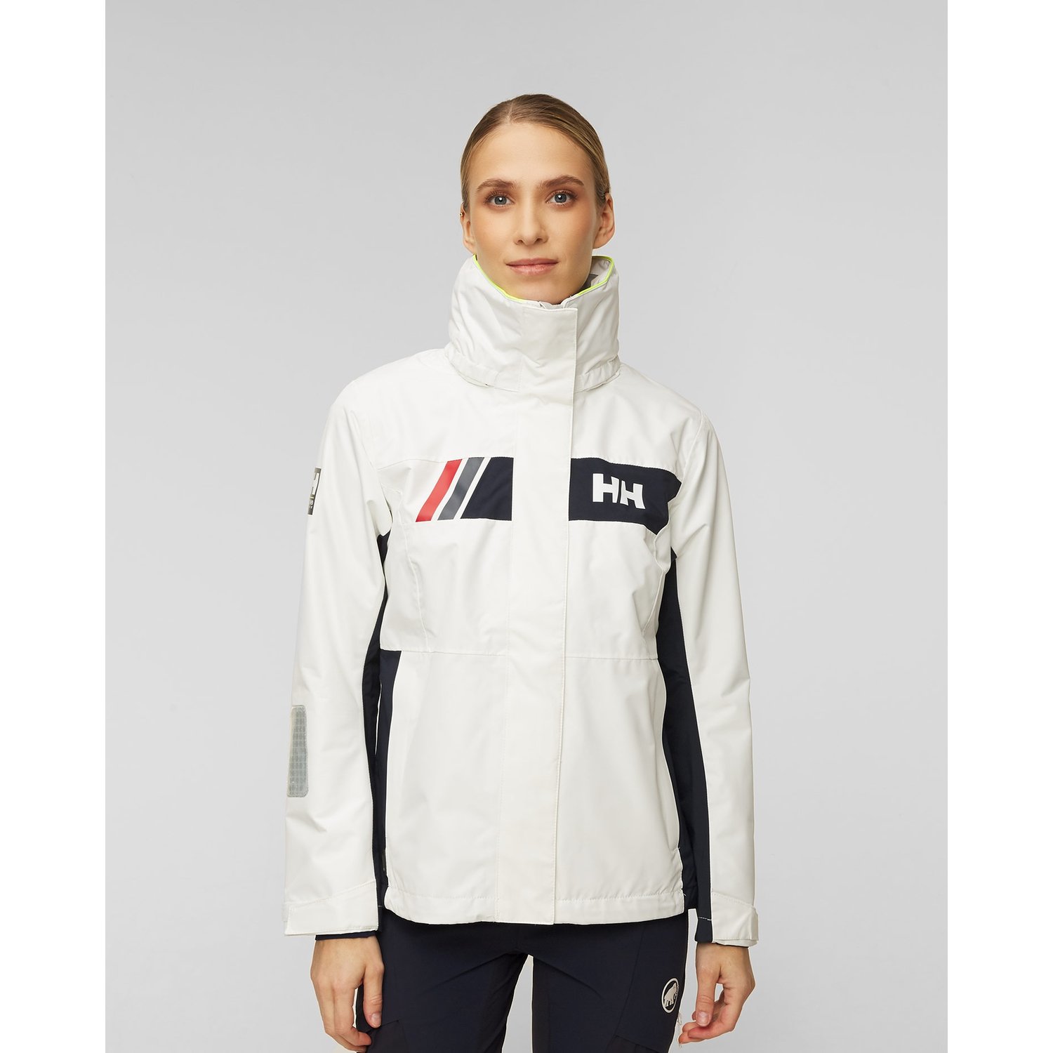 Biała Kurtka żeglarska Damska Helly Hansen W Newport Inshore Jacket