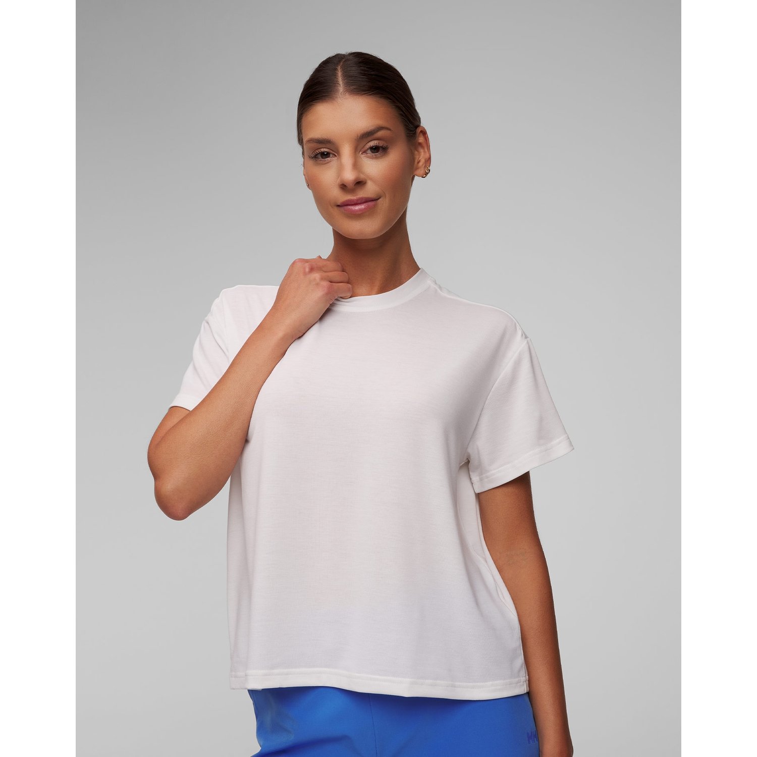 Biały T-shirt Szybkoschnący Damski Helly Hansen Siren
