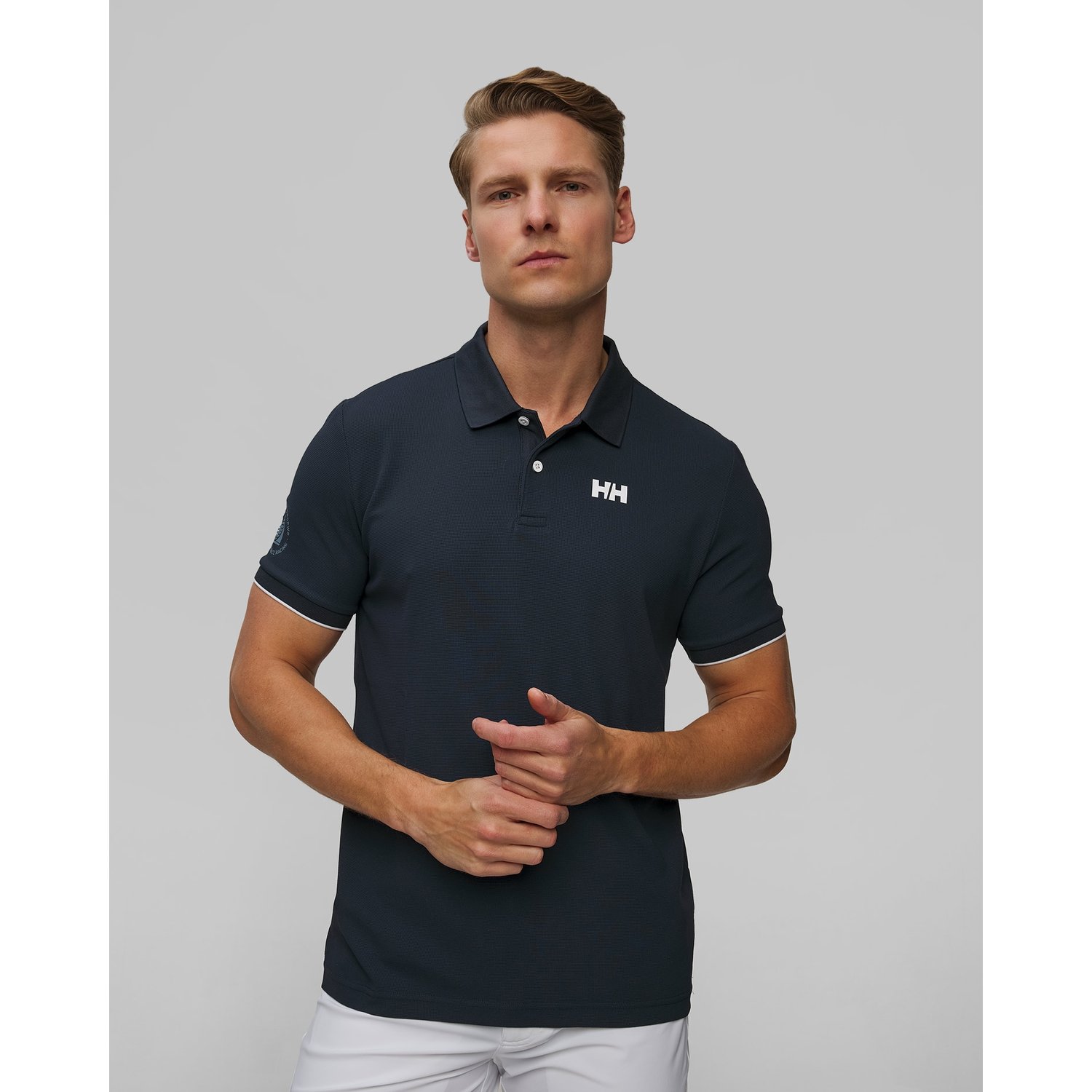Polo Męskie Helly Hansen Ocean Polo 2.0 Granatowe