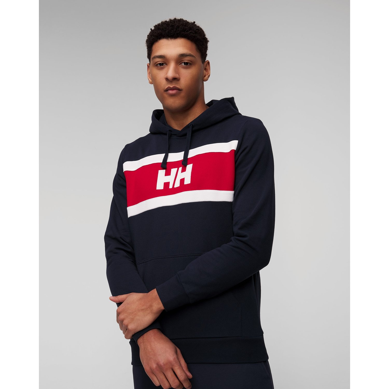 Granatowa Bluza Męska Helly Hansen Salt Cotton Hoodie