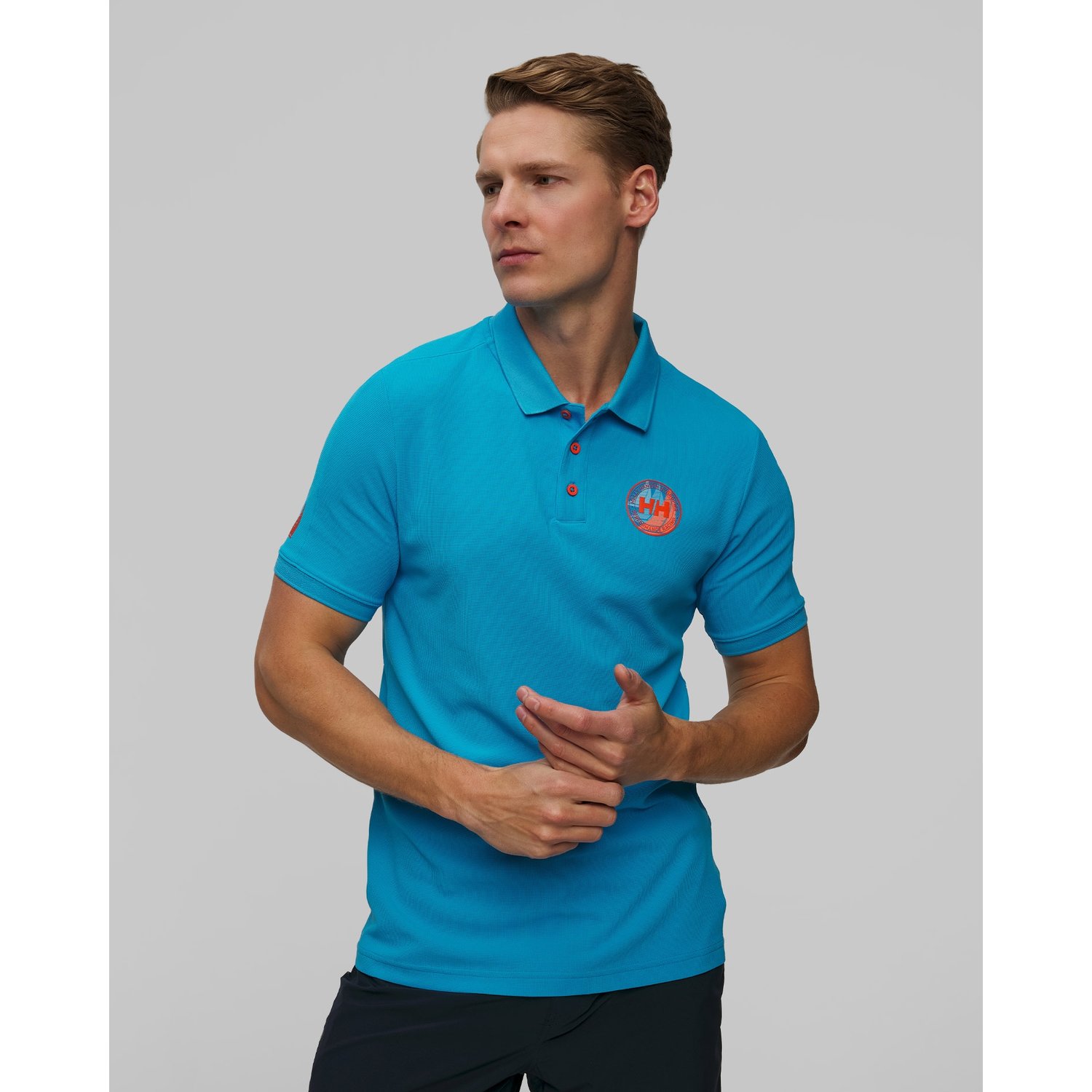 Polo Męskie Helly Hansen Hp Race Polo 2.0 Niebieskie