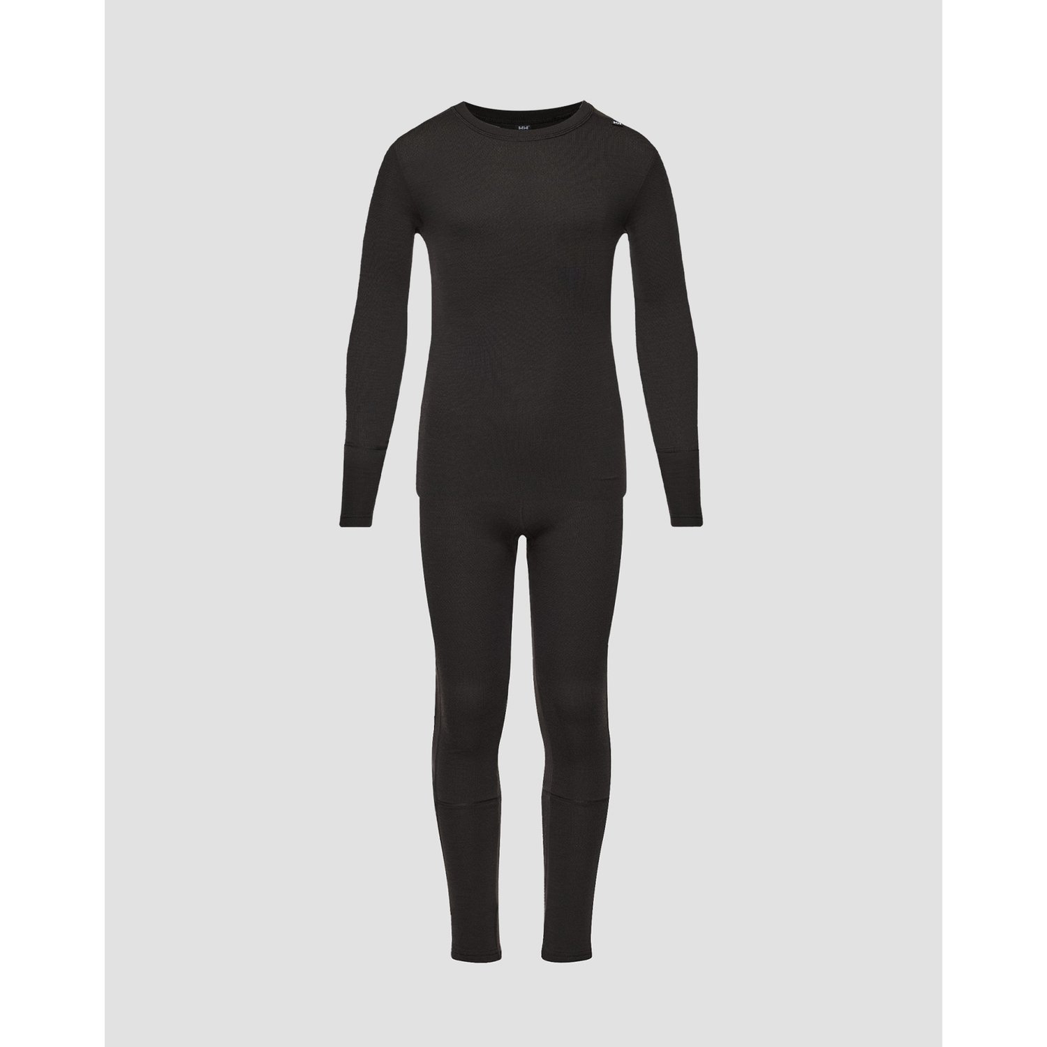 Czarny Zestaw Bielizny Dziecięcej Helly Hansen Lifa Merino Midweight Set