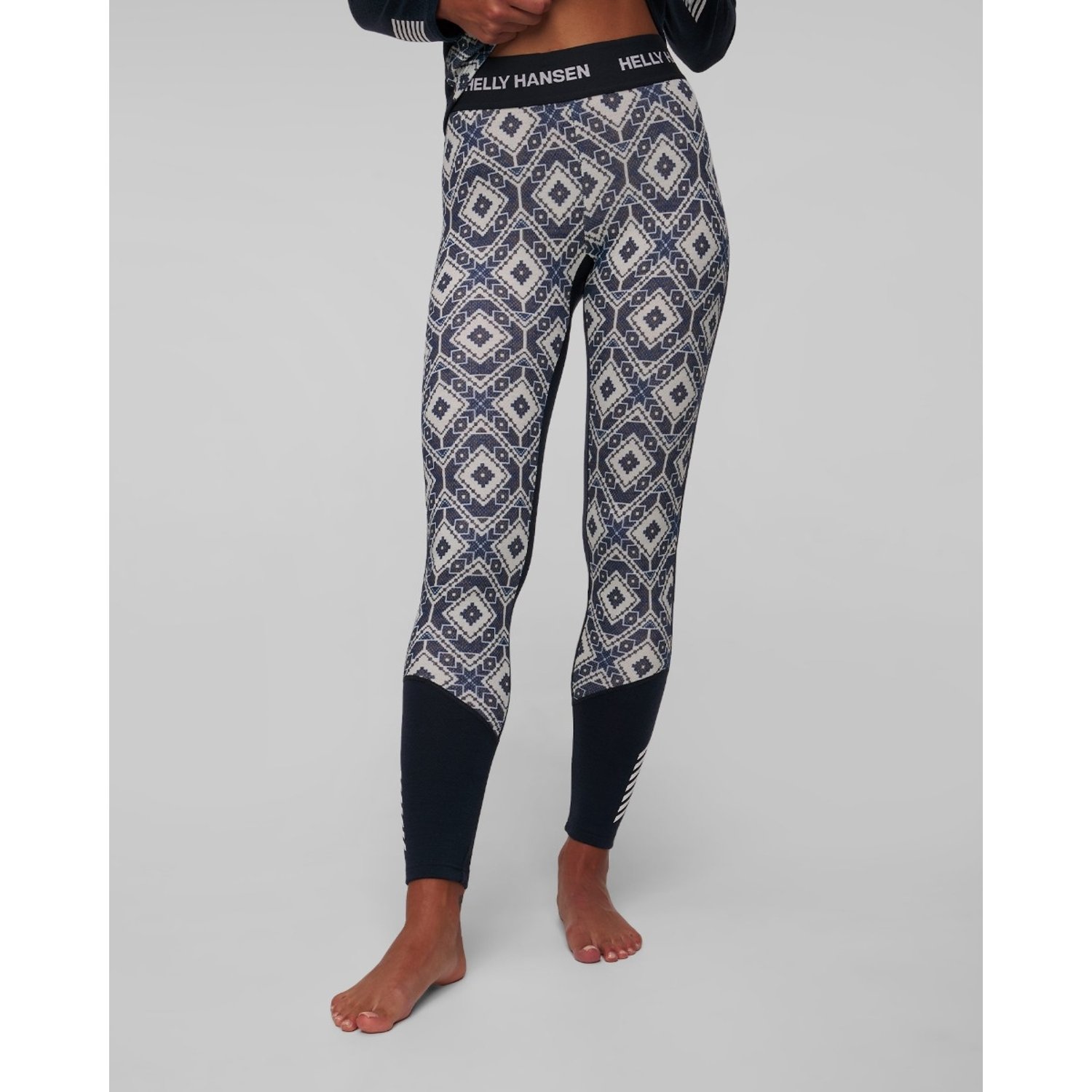 Leginsy Termoaktywne Damskie Helly Hansen W Lifa Merino Midweight Graphic Pant