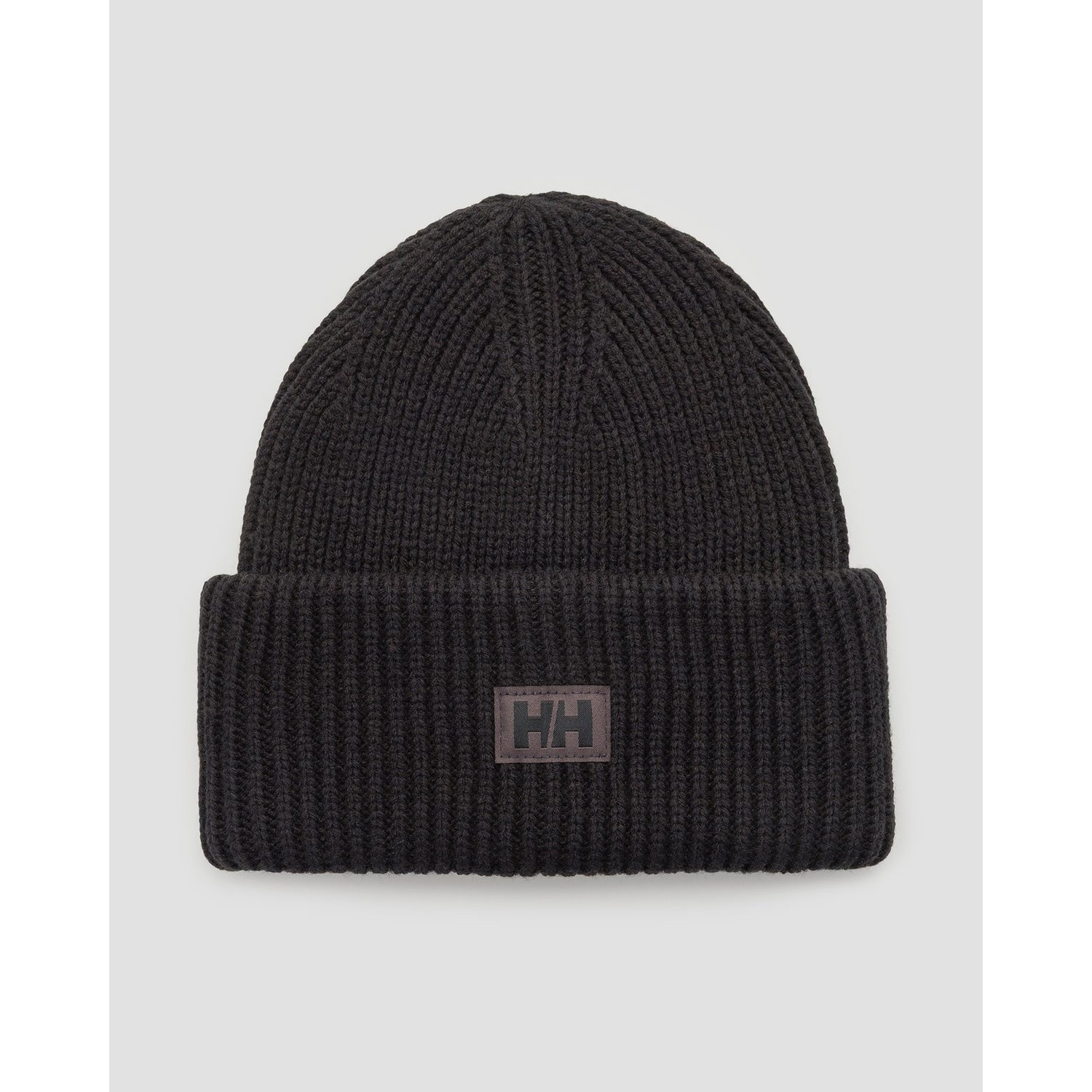 Czarna Czapka Ze ściągaczem Helly Hansen Hh Rib Beanie