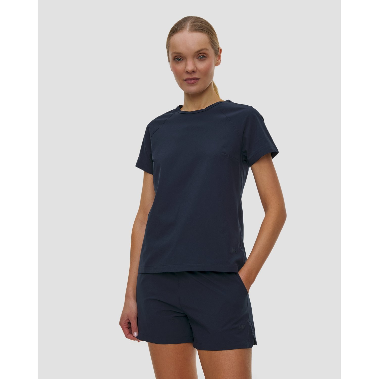 T-shirt Damski Helly Hansen W Thalia T-shirt Granatowy