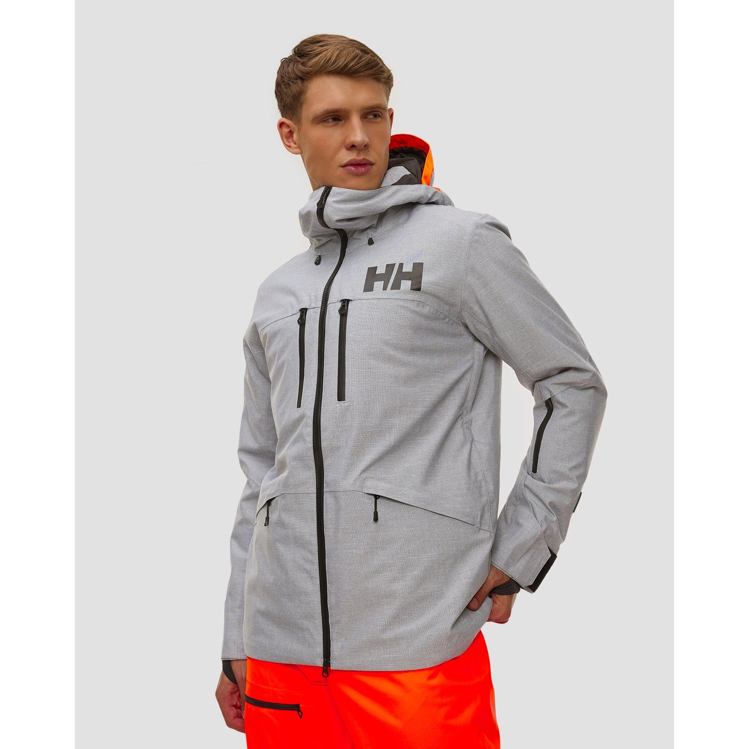 Kurtka Narciarska Męska Helly Hansen Garibaldi 2.0 Jacket Szara