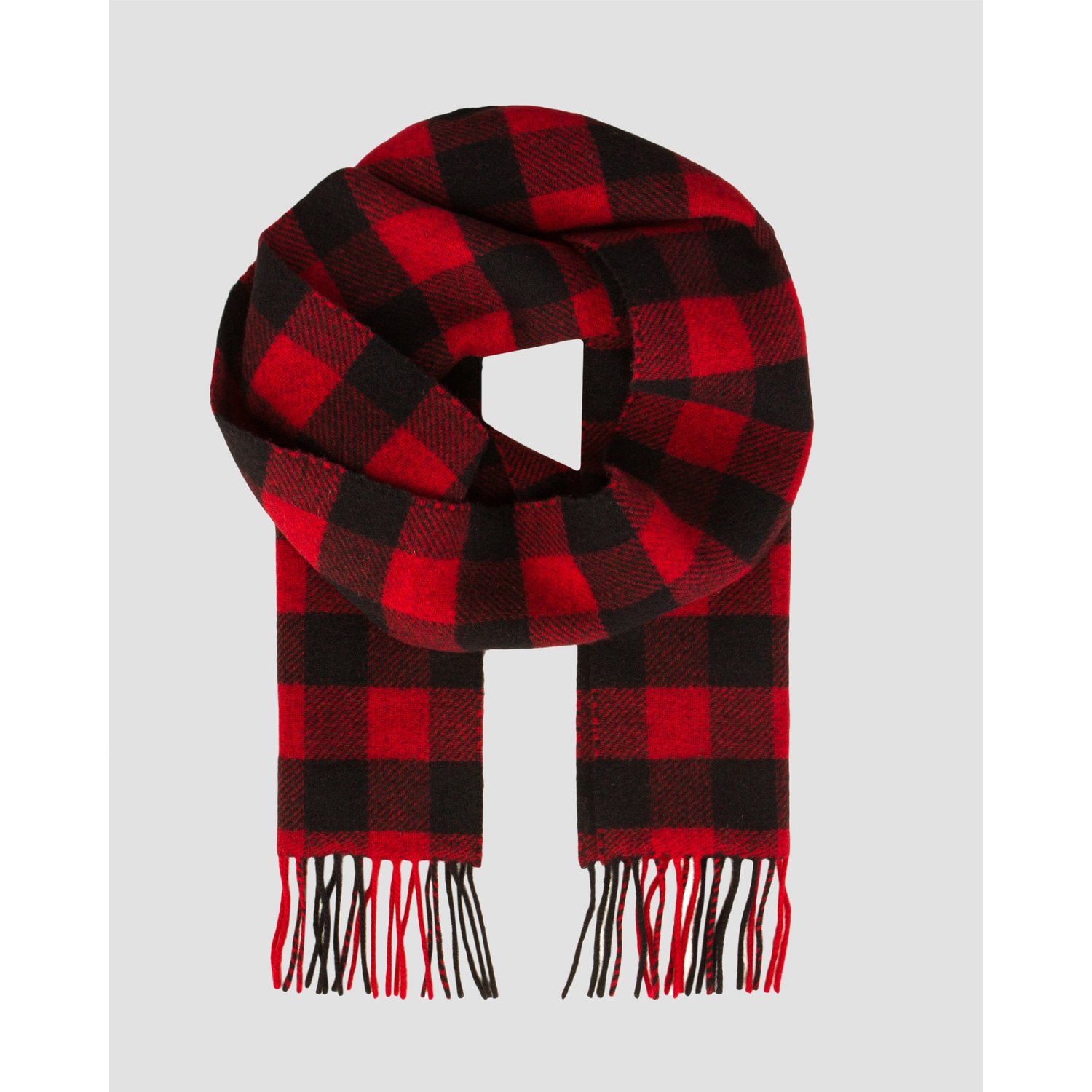 Wełniany Szal Woolrich Unisex Woolen Buffalo Scarf