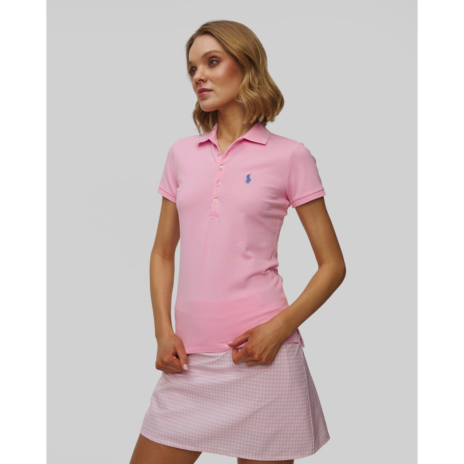 Różowe Polo Damskie Polo Ralph Lauren