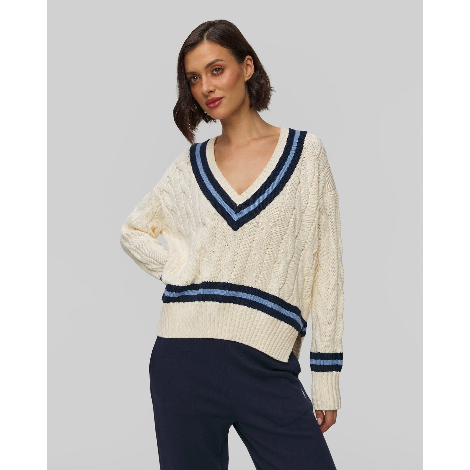 Sweter Damski Polo Ralph Lauren Cricket Jumper