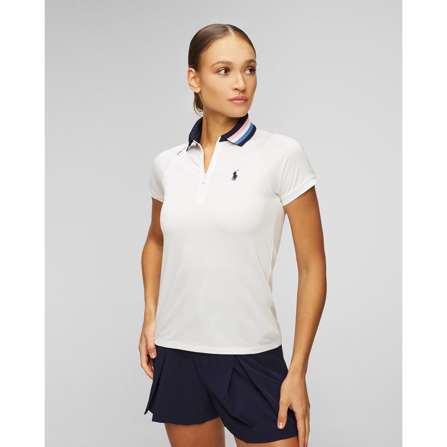 Białe Polo Damskie Ralph Lauren Rlx Golf
