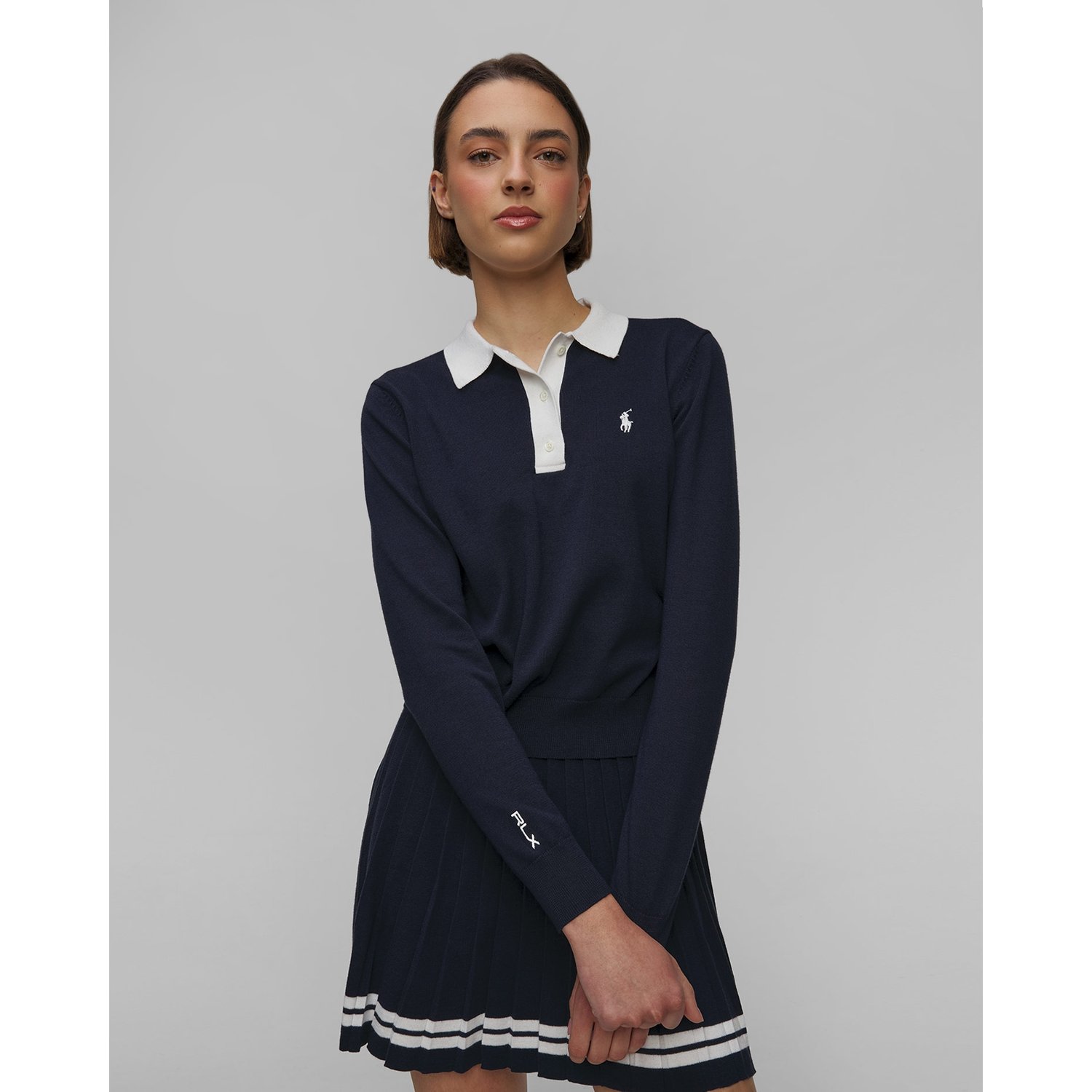 Dzianinowe Polo Damskie Ralph Lauren Rlx Golf