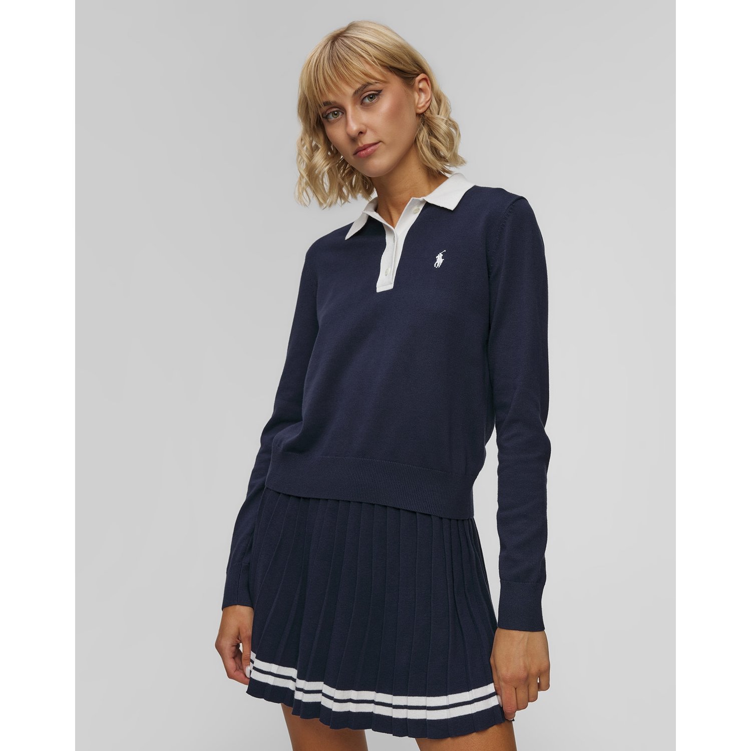 Dzianinowe Polo Damskie Ralph Lauren Rlx Golf