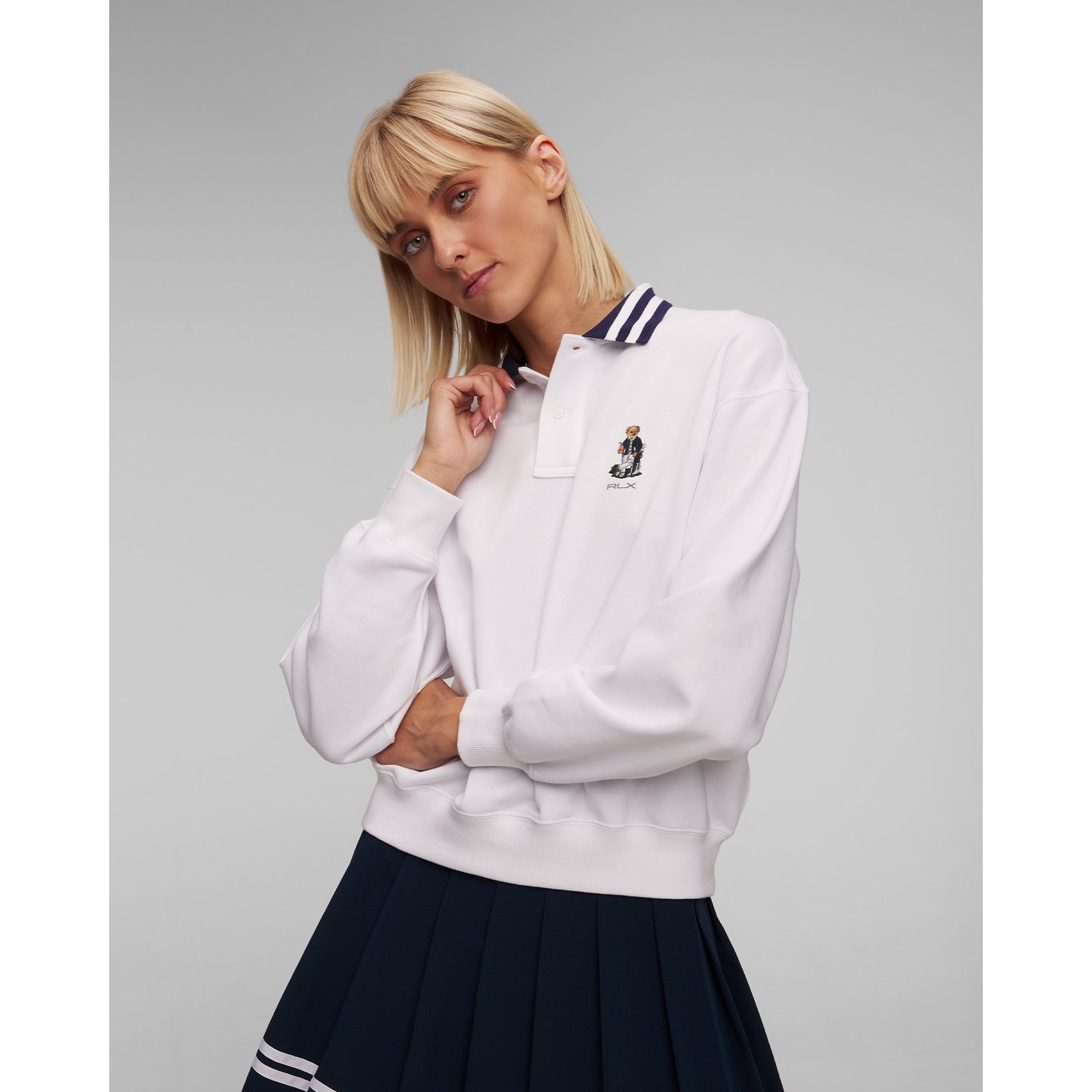 Biała Bluza Damska Ralph Lauren Rlx Golf