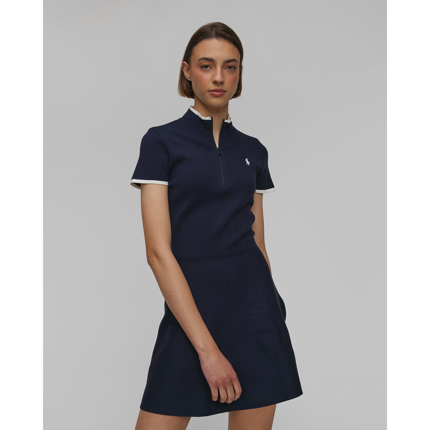 Granatowa Sukienka Damska Ralph Lauren Rlx Golf