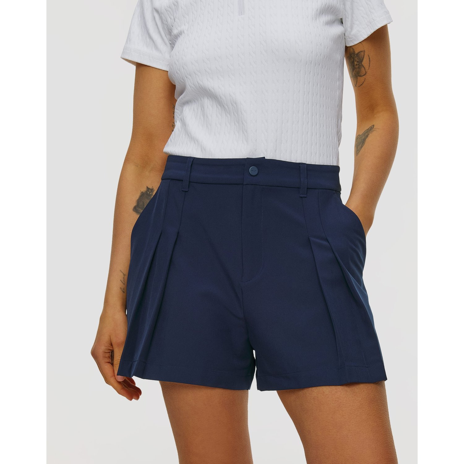 Granatowe Szorty Damskie Rlx Ralph Lauren