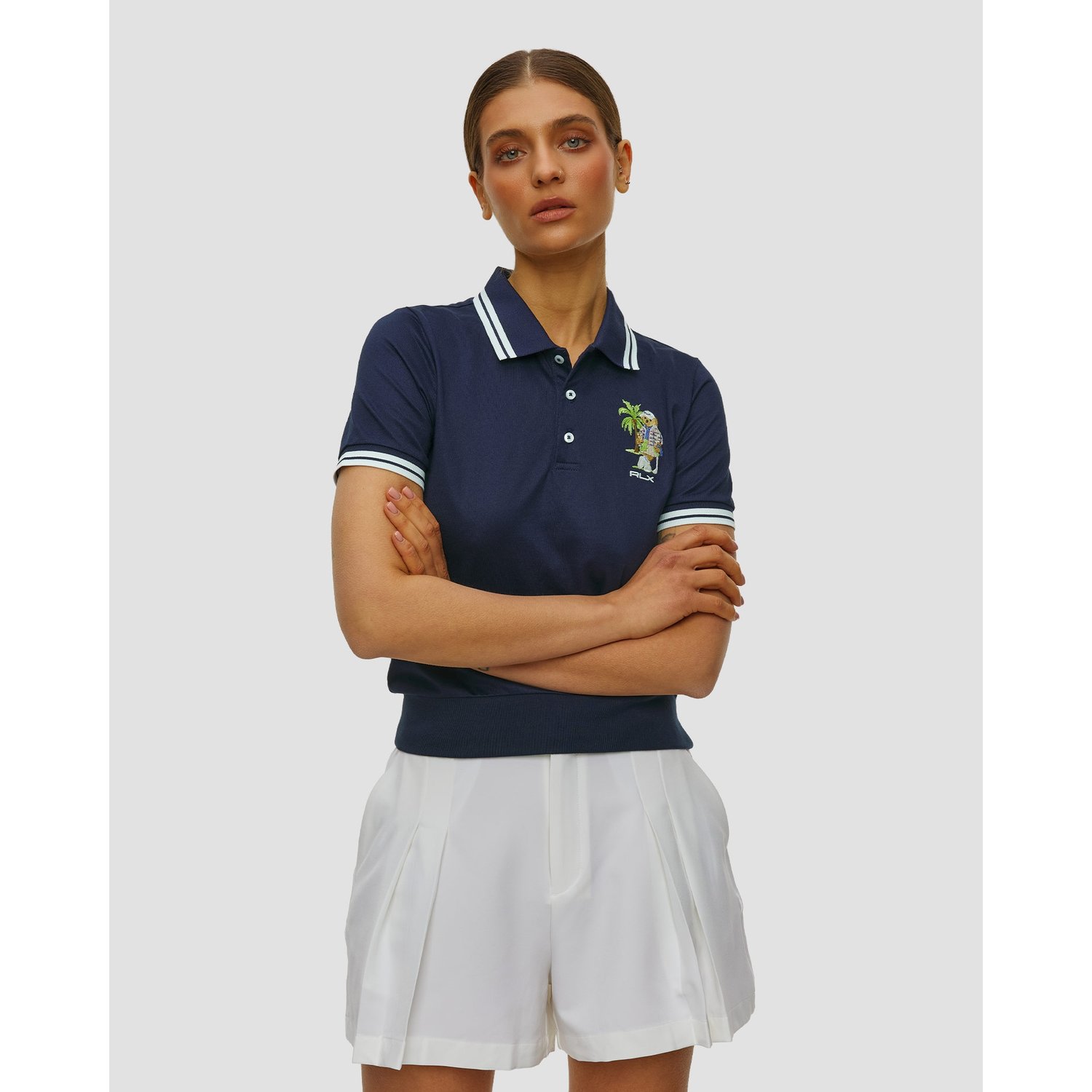 Granatowe Polo Damskie Rlx Ralph Lauren