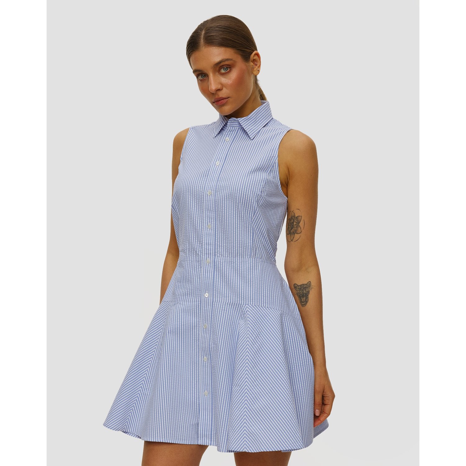 Błękitna Sukienka Damska Rlx Ralph Lauren