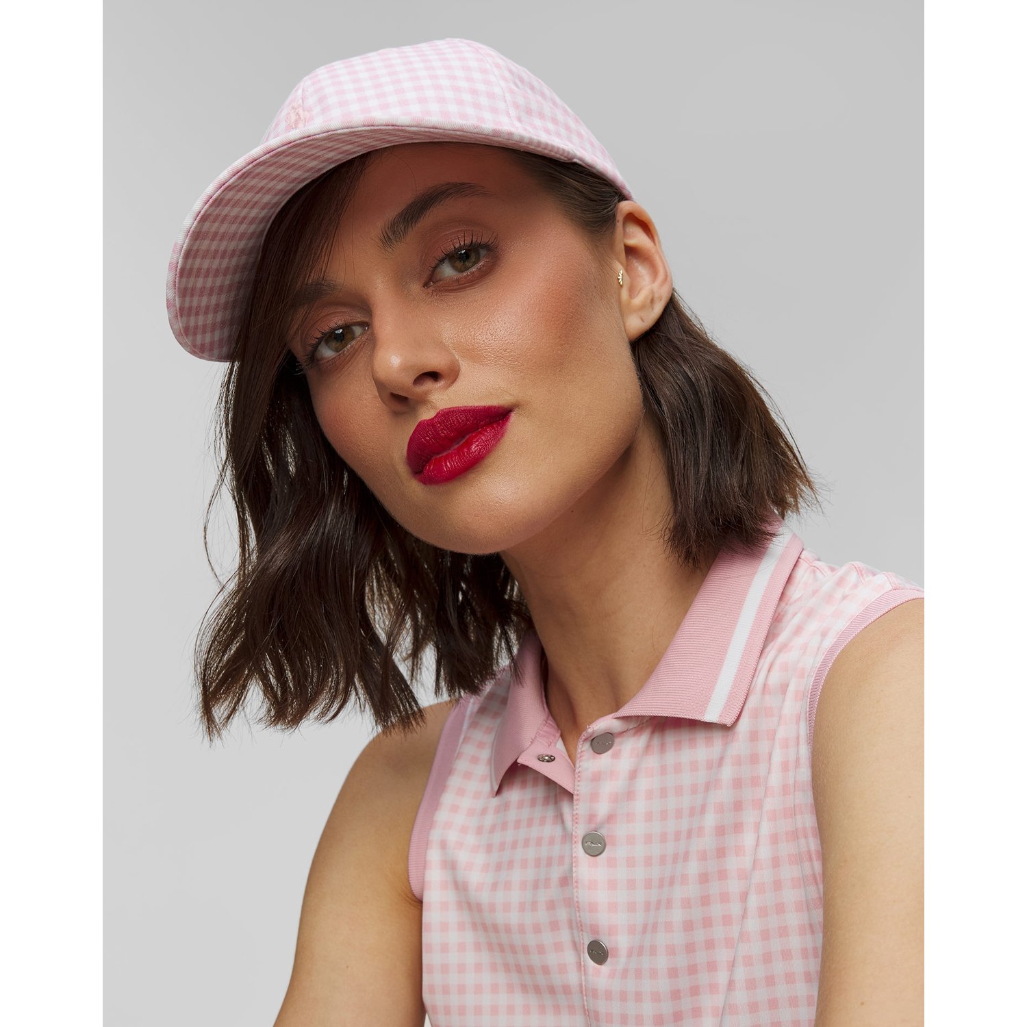 Różowa Czapka Z Daszkiem Ralph Lauren Rlx Golf