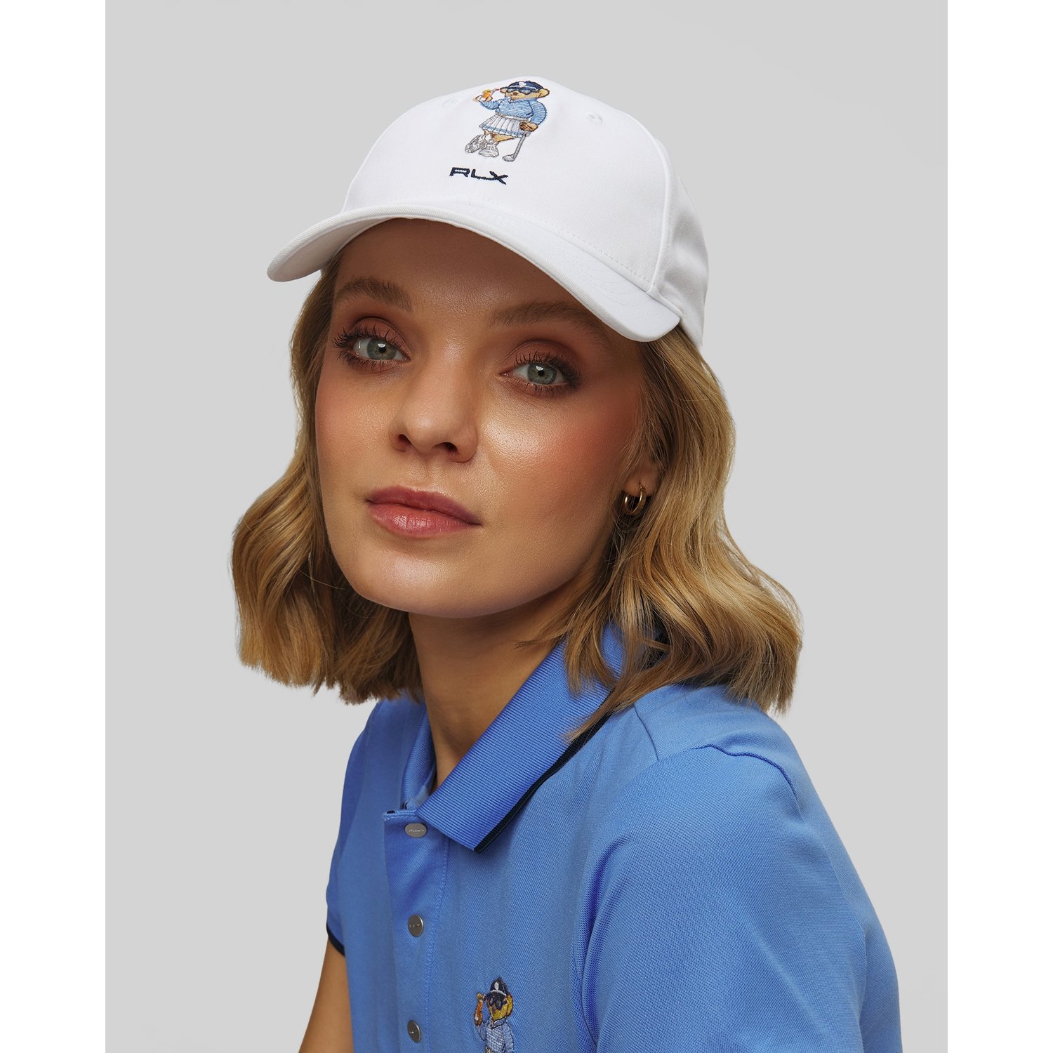 Biała Czapka Z Daszkiem Ralph Lauren Rlx Golf